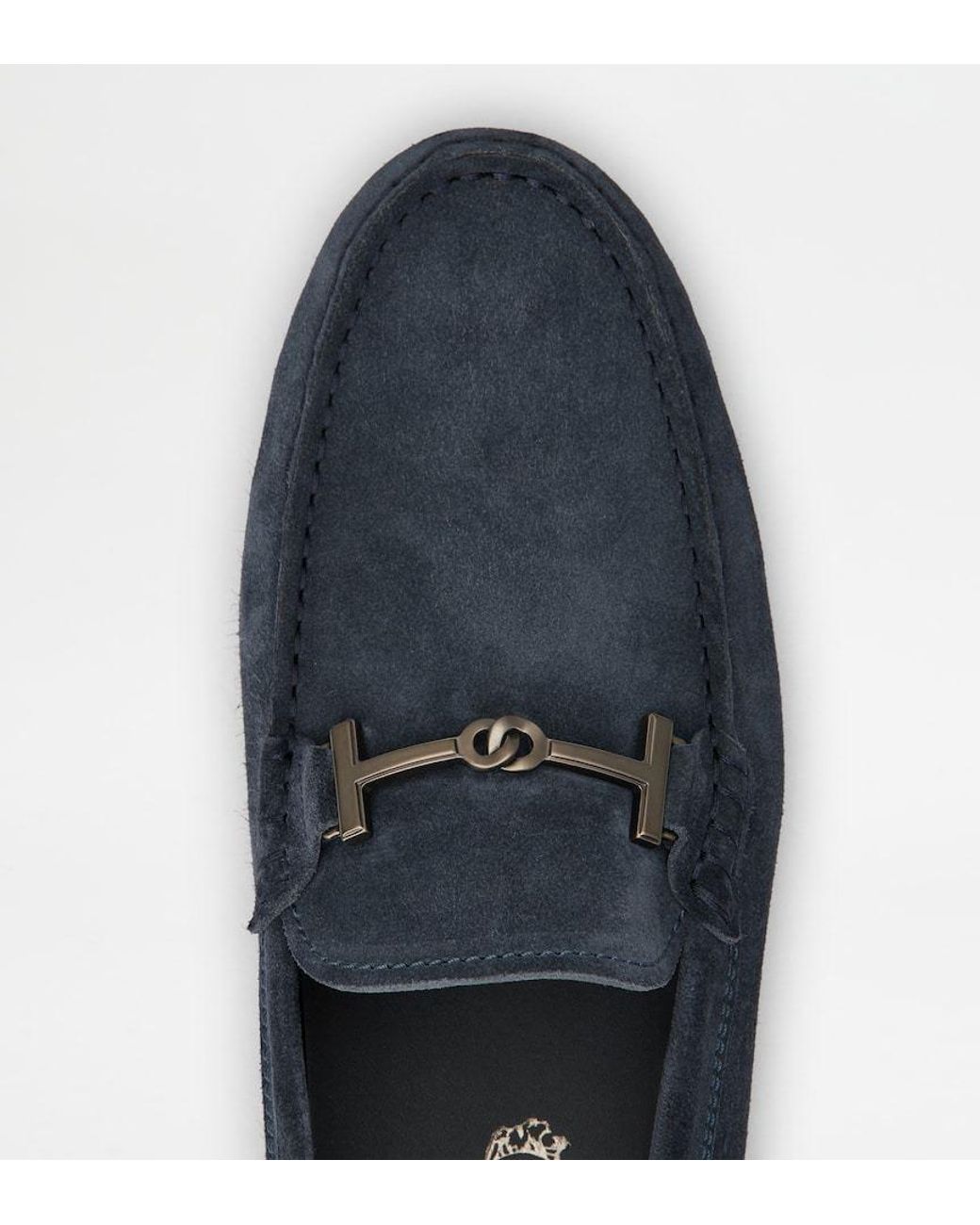 Tod's Blue City Gommino Driving Loafers for men