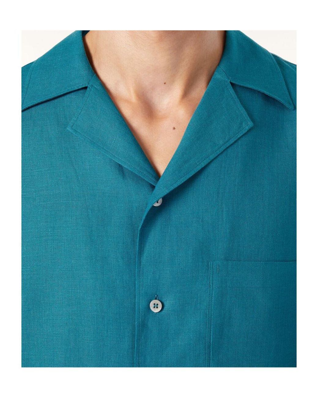 Loro Piana Blue Federico Shirt for men