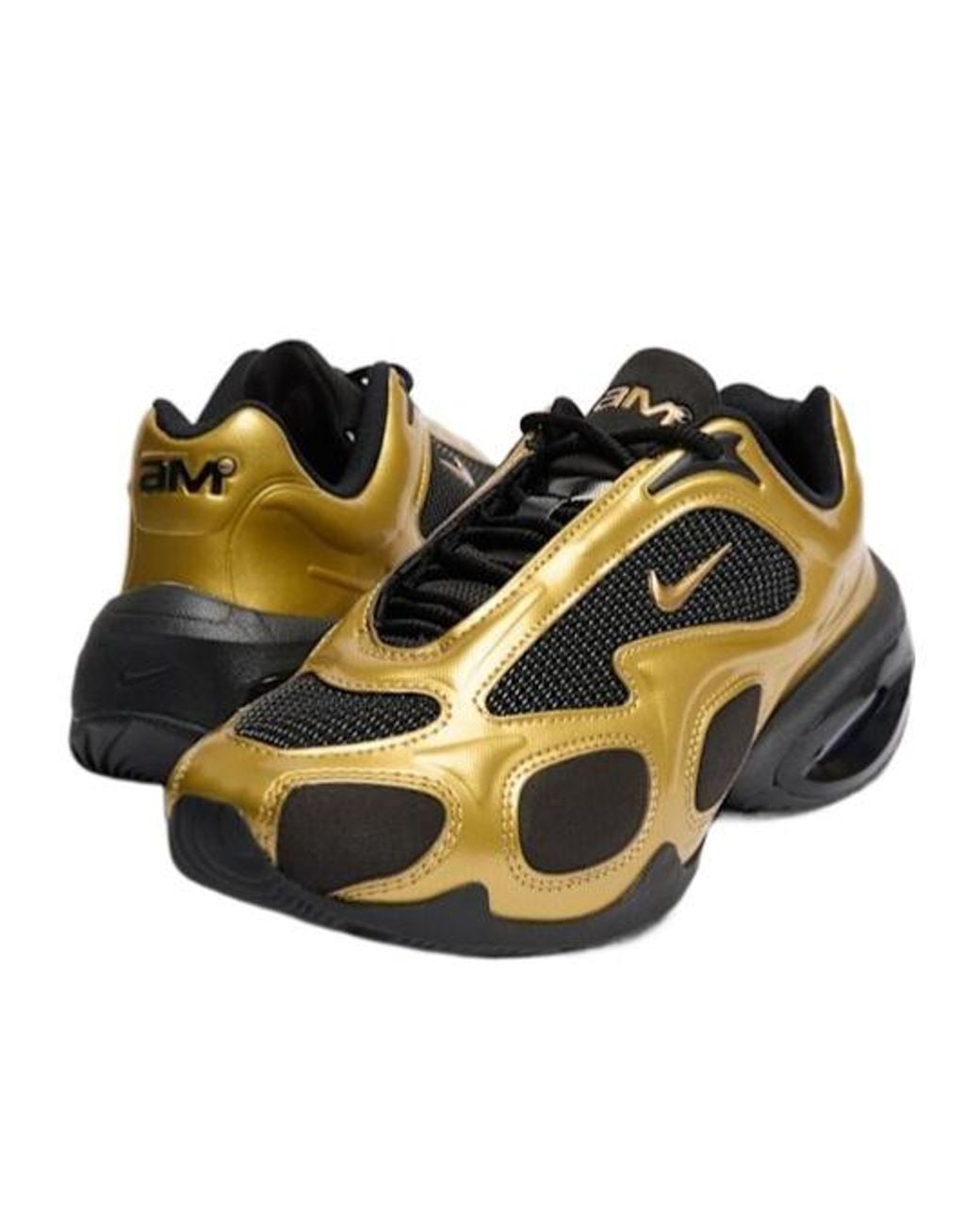 Nike Yellow Laceup Sneakers