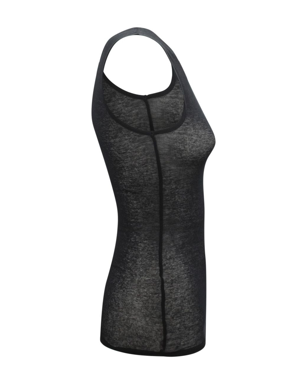Soeur Black Isis Cotton Tank Top
