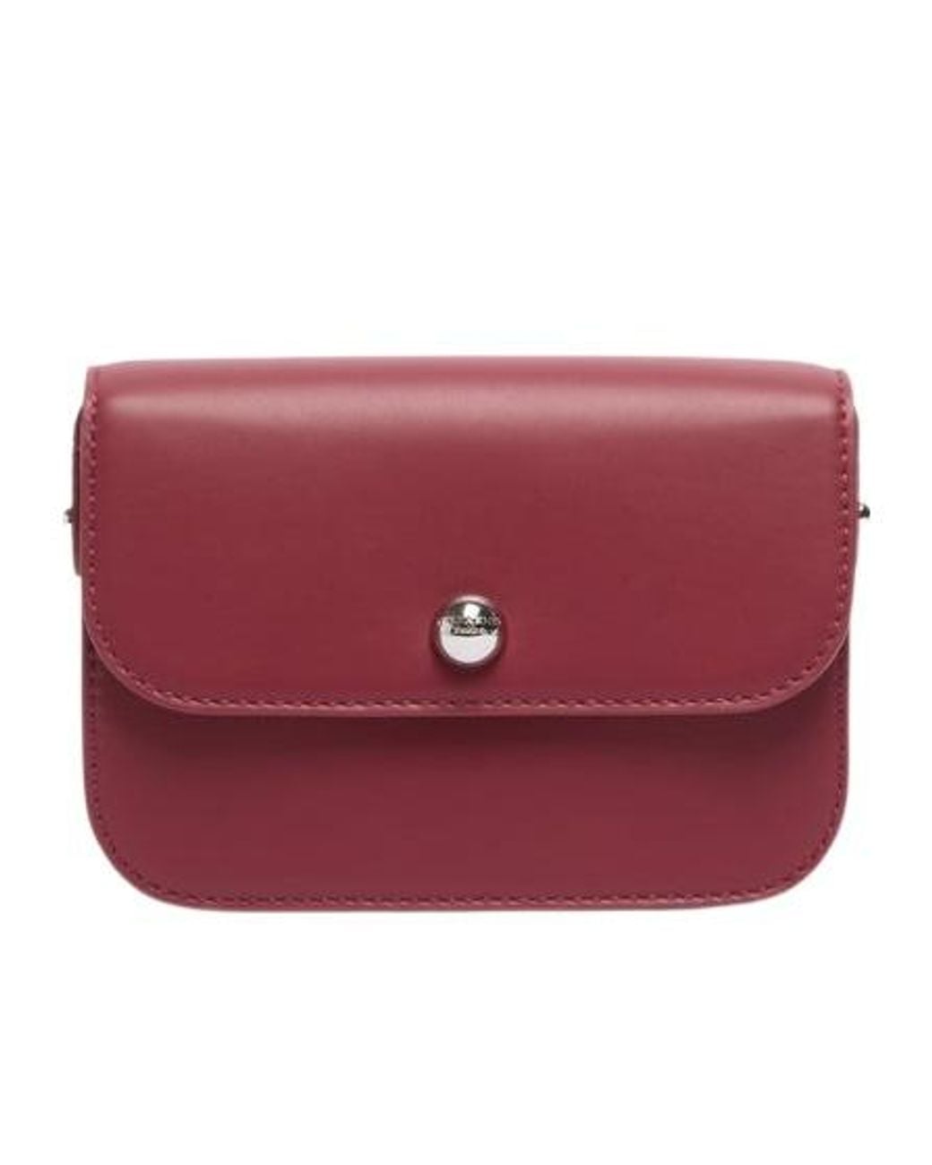 Weekend by Maxmara Red Foldover Crossbody Bag