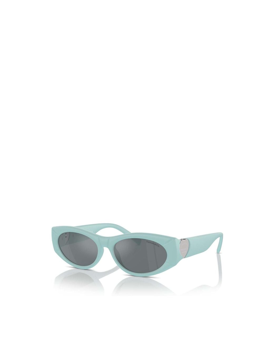 Tiffany & Co Blue Oval Frame Sunglasses