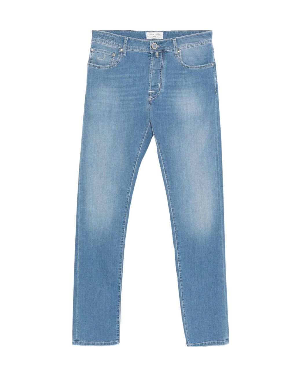 Jacob Cohen Blue Belt-Tethered Jeans for men