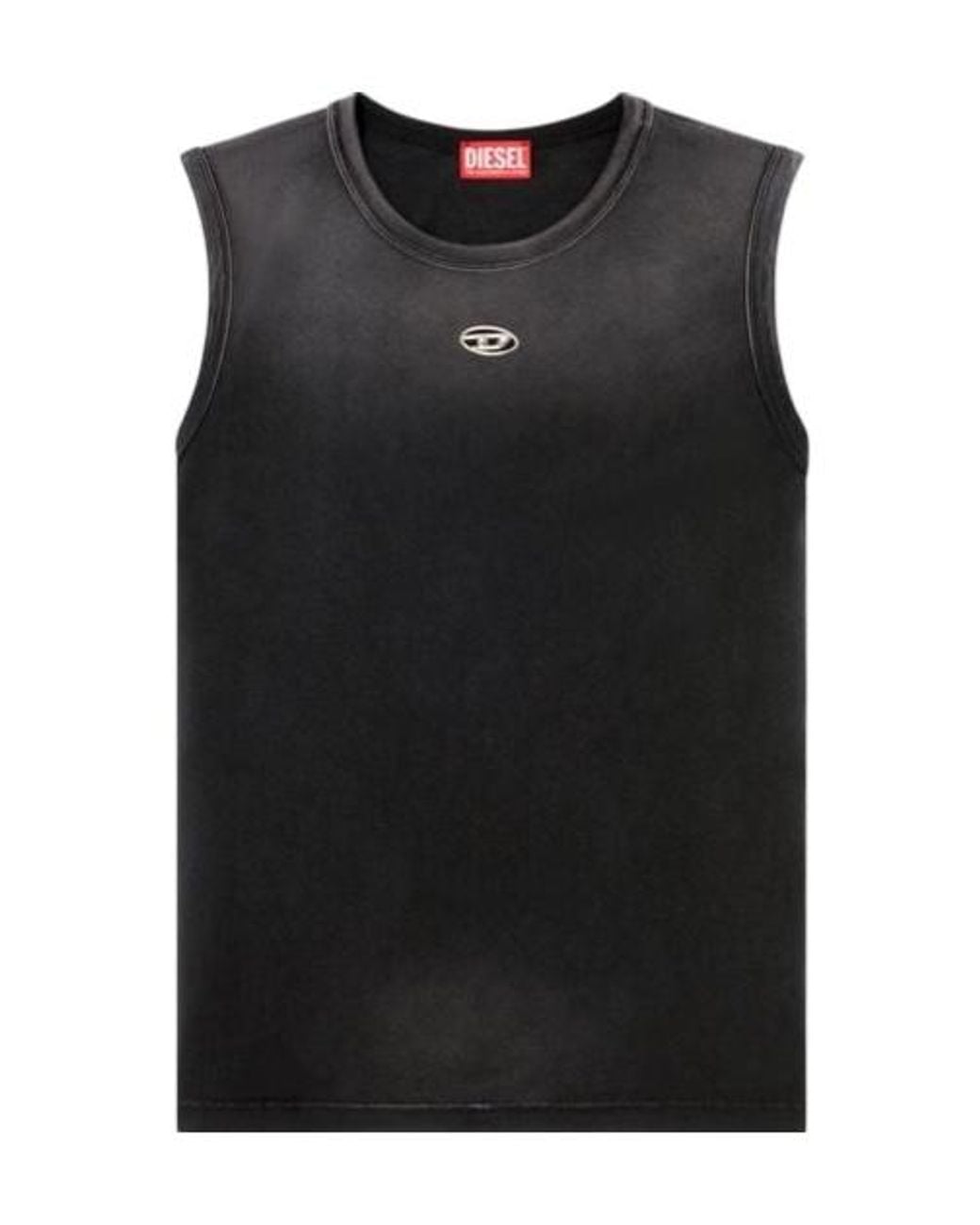 DIESEL Black Top Top for men
