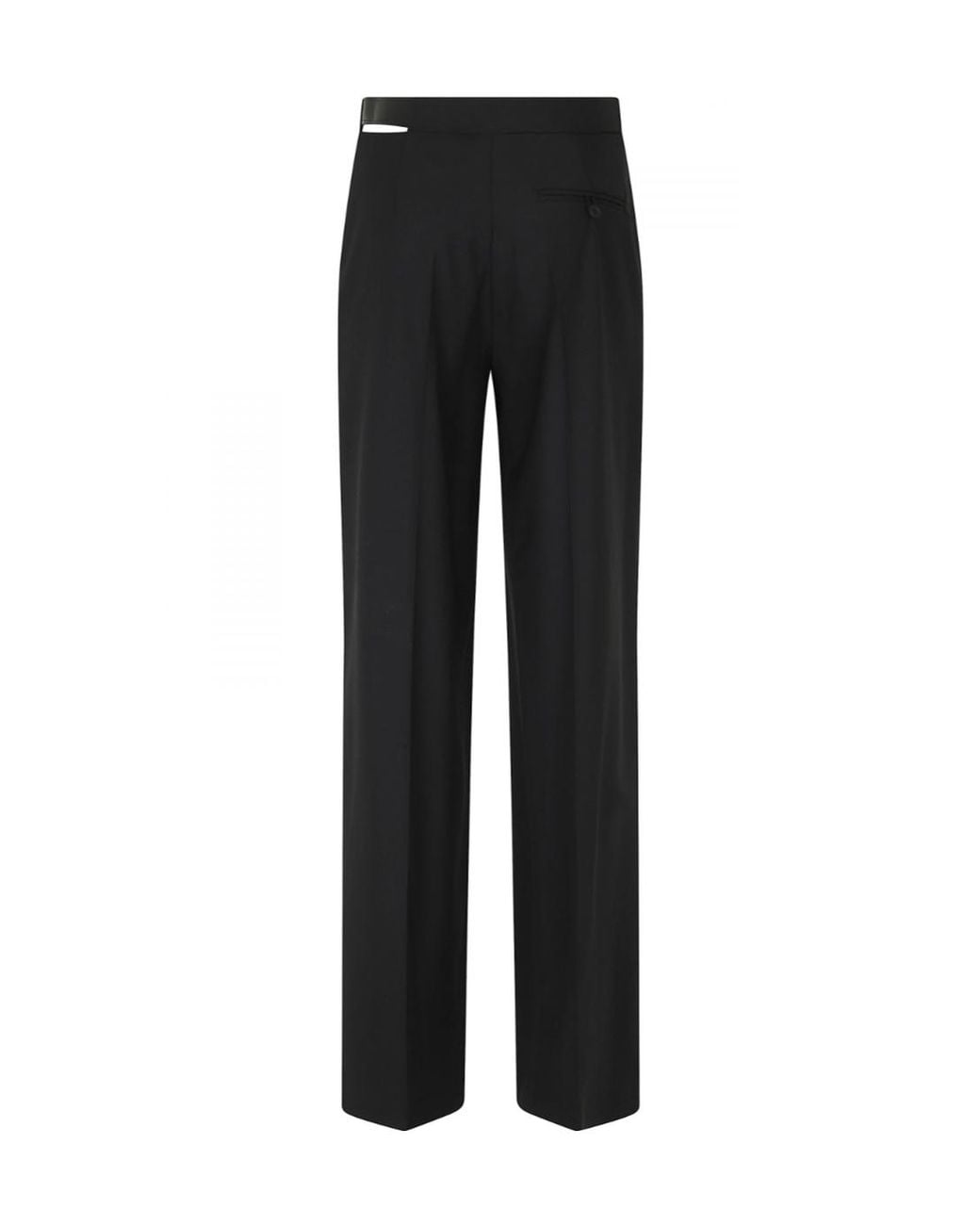 Semicouture Black Debbie Belted Cutout Trousers