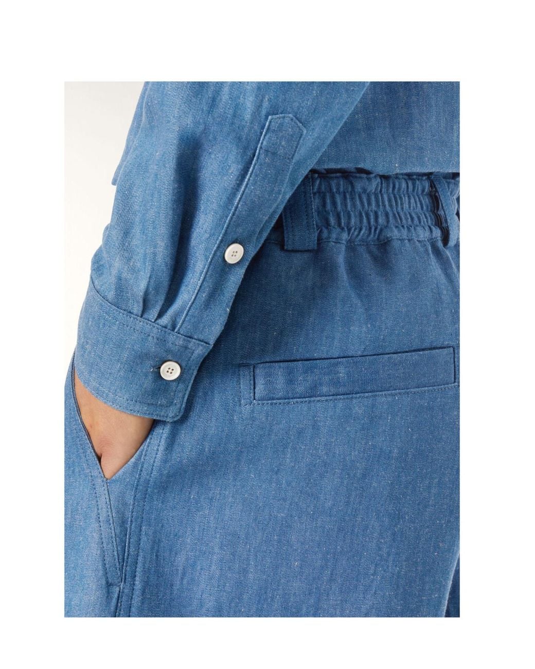Loro Piana Blue Reinga Bermuda Shorts for men