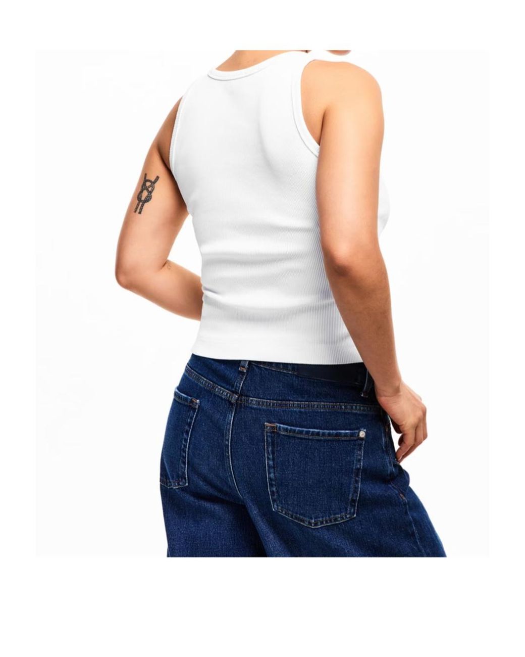 Casablanca White Logo Vest