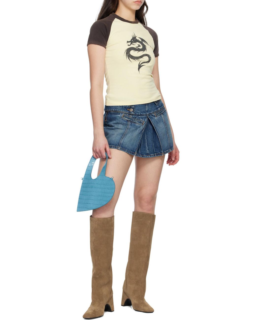 Coperni Natural Square-Toe Pull-On Boots