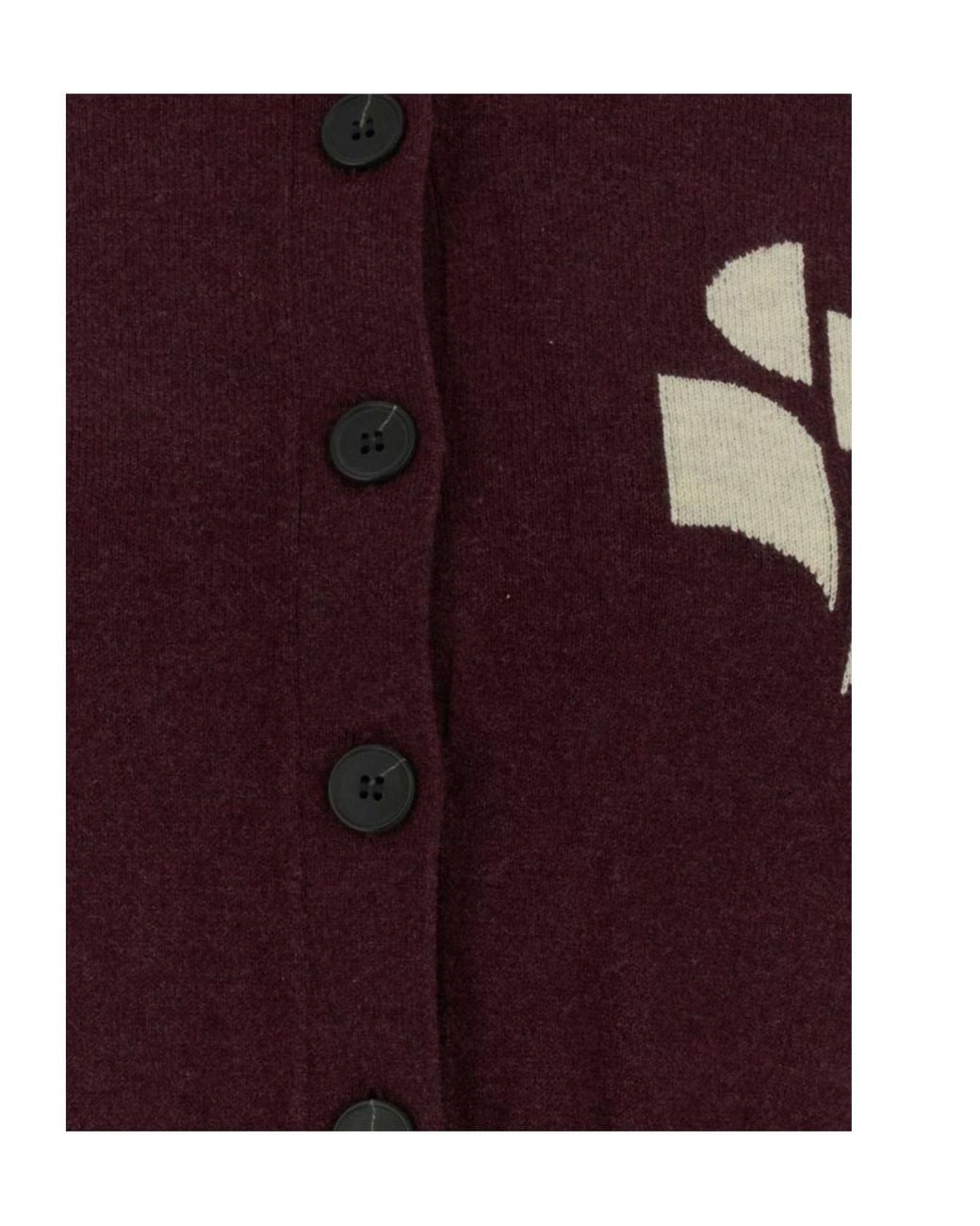 Isabel Marant Purple Isabel Marant Étoile Newton Button-Up Cardigan