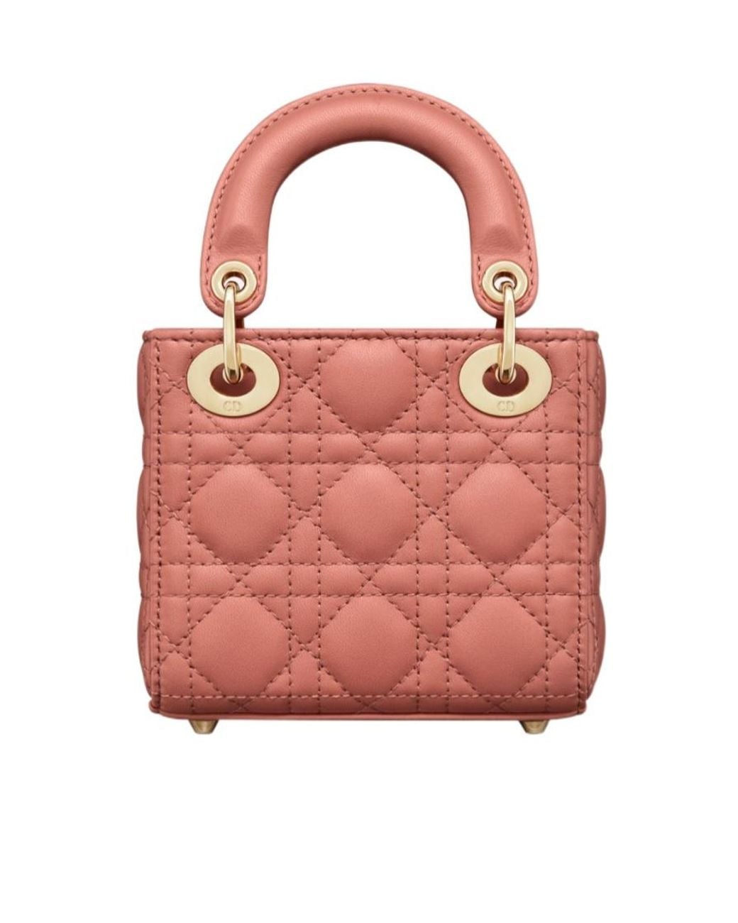 Dior Pink Micro Lady Bag
