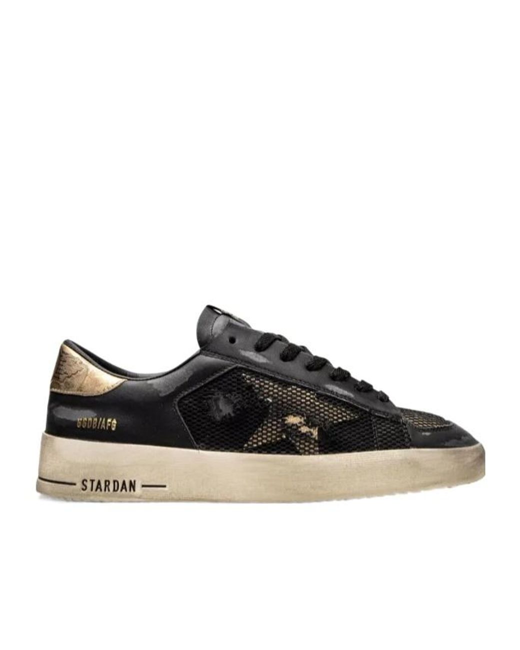 Golden Goose Deluxe Brand Black Stardan 'Multicolour' Sneakers for men