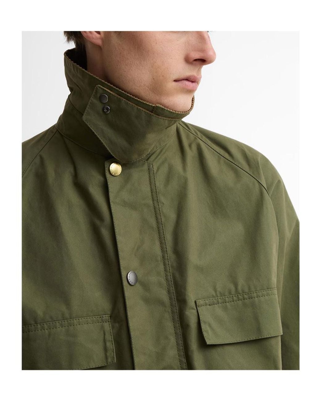 Barbour Green X Paul Smith Sugarlump Bedale Casual Jacket for men