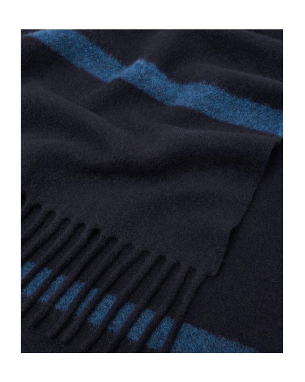 Loro Piana Blue Twelve Scarf for men