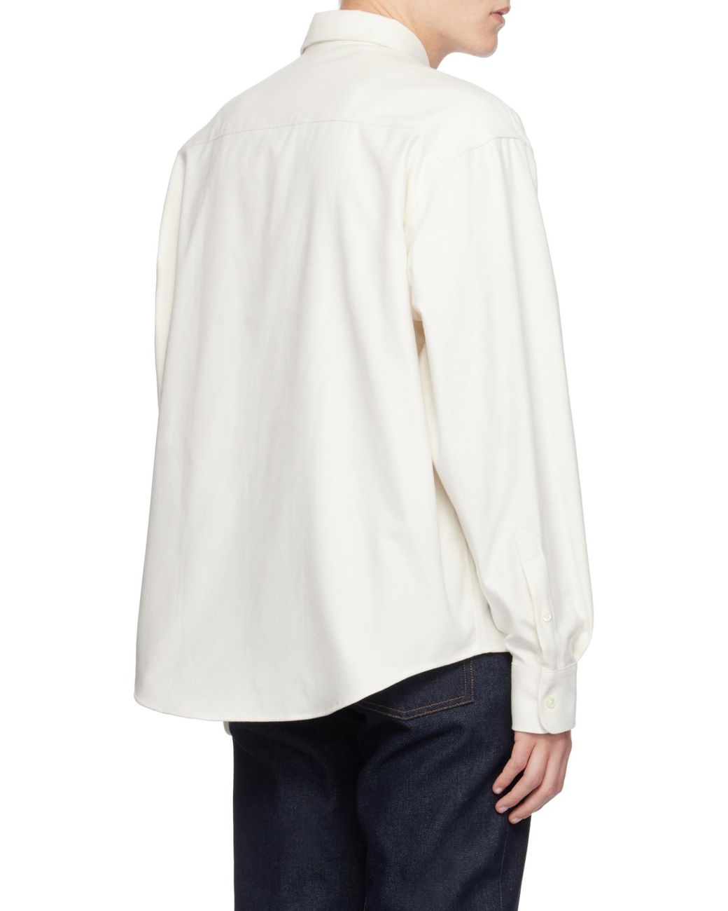 AMI Natural Ami De Coeur Boxy Fit Shirt for men