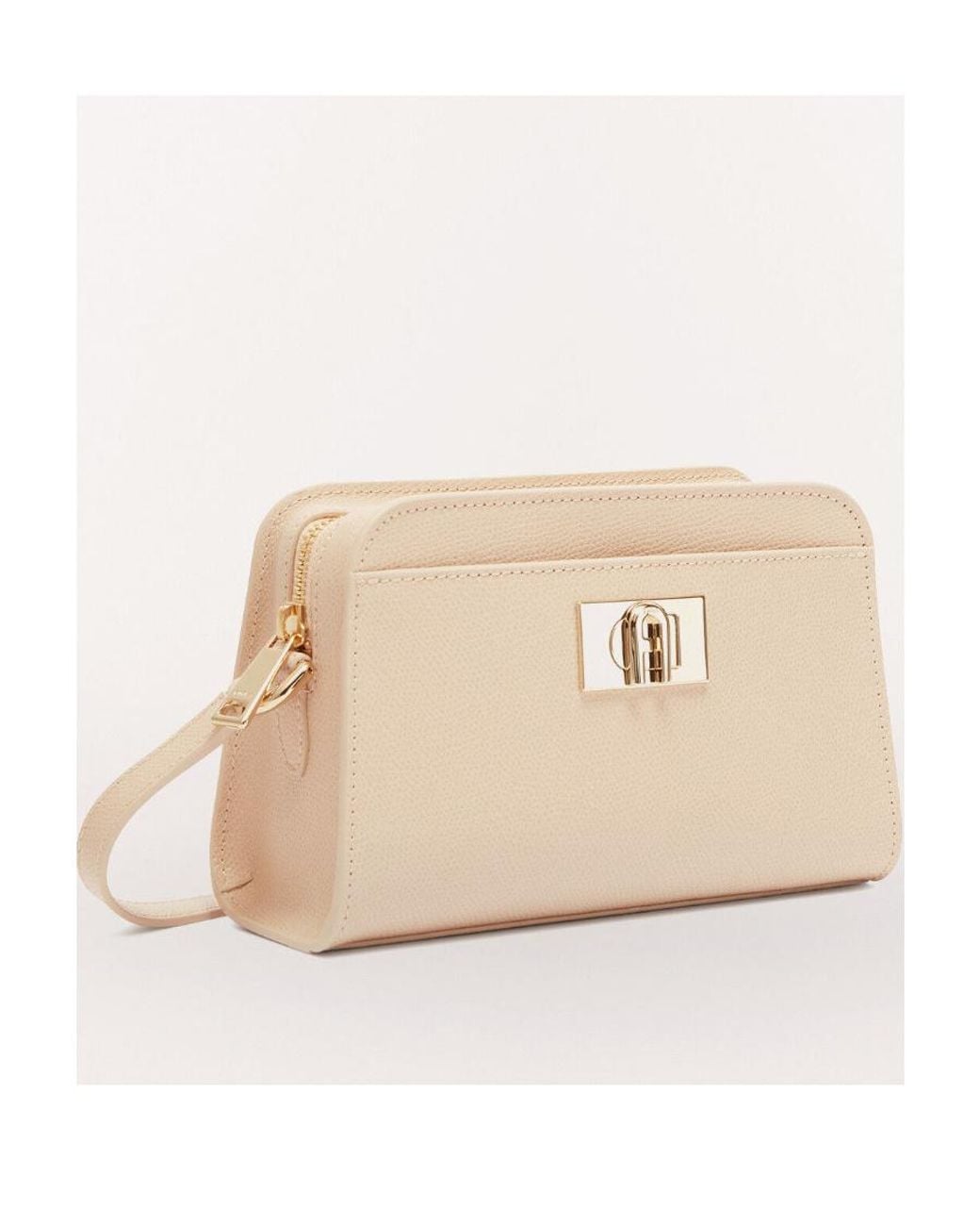 Furla Natural Logo Shoulder Bag
