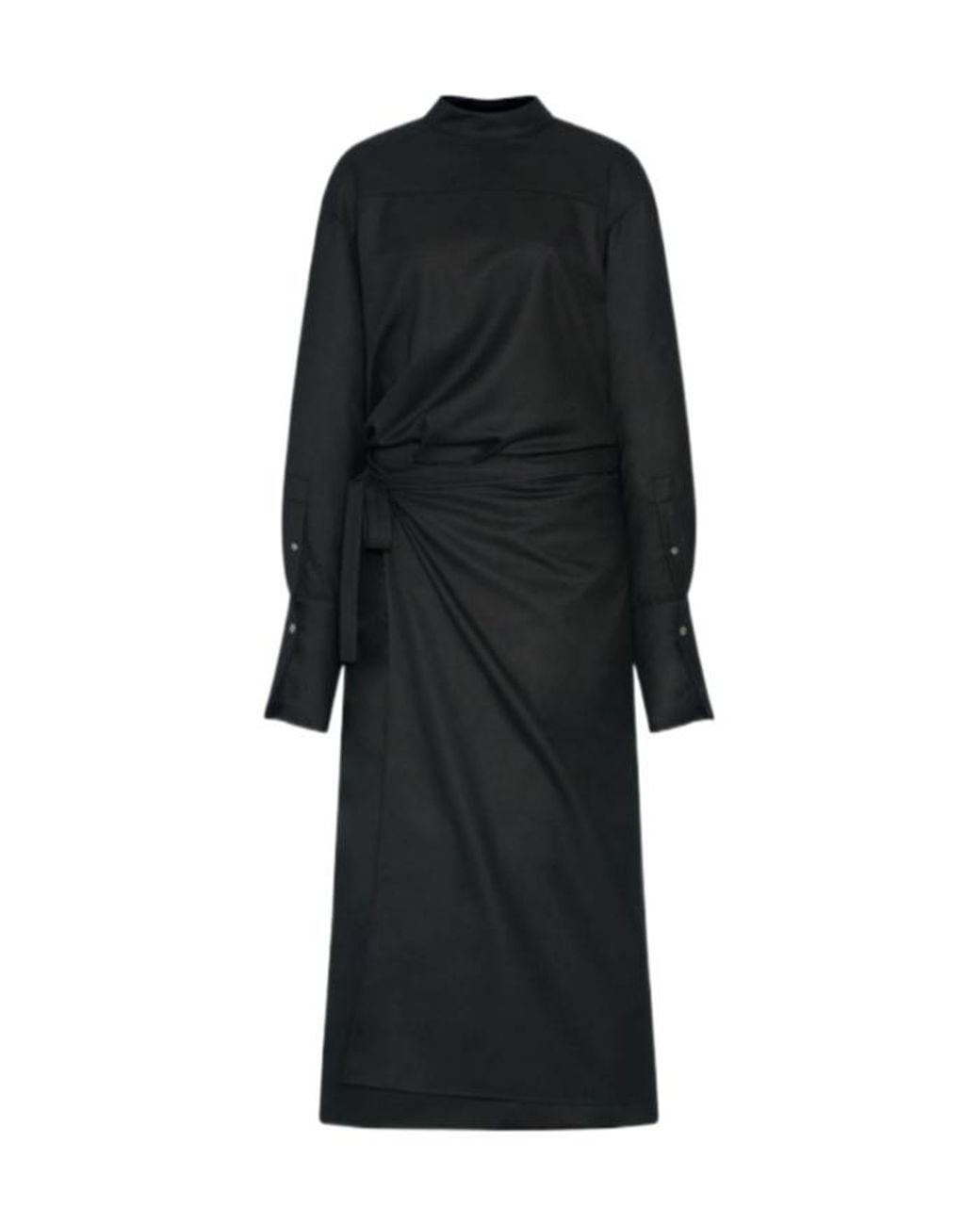 The Row Black Thalassa Dress