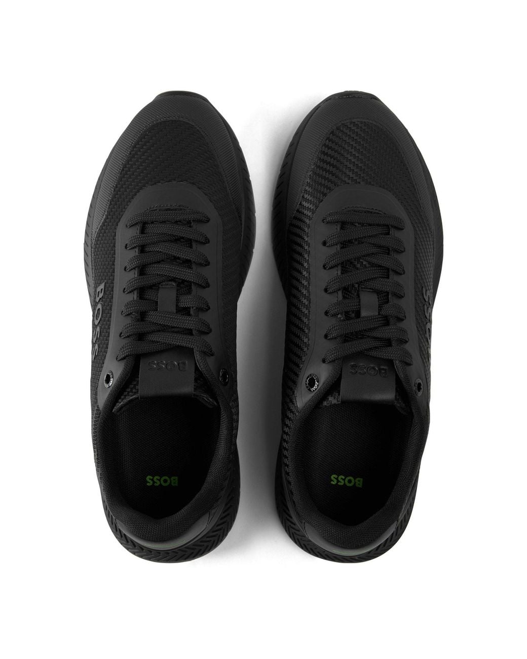 Boss Black Lace-Up Trainer for men