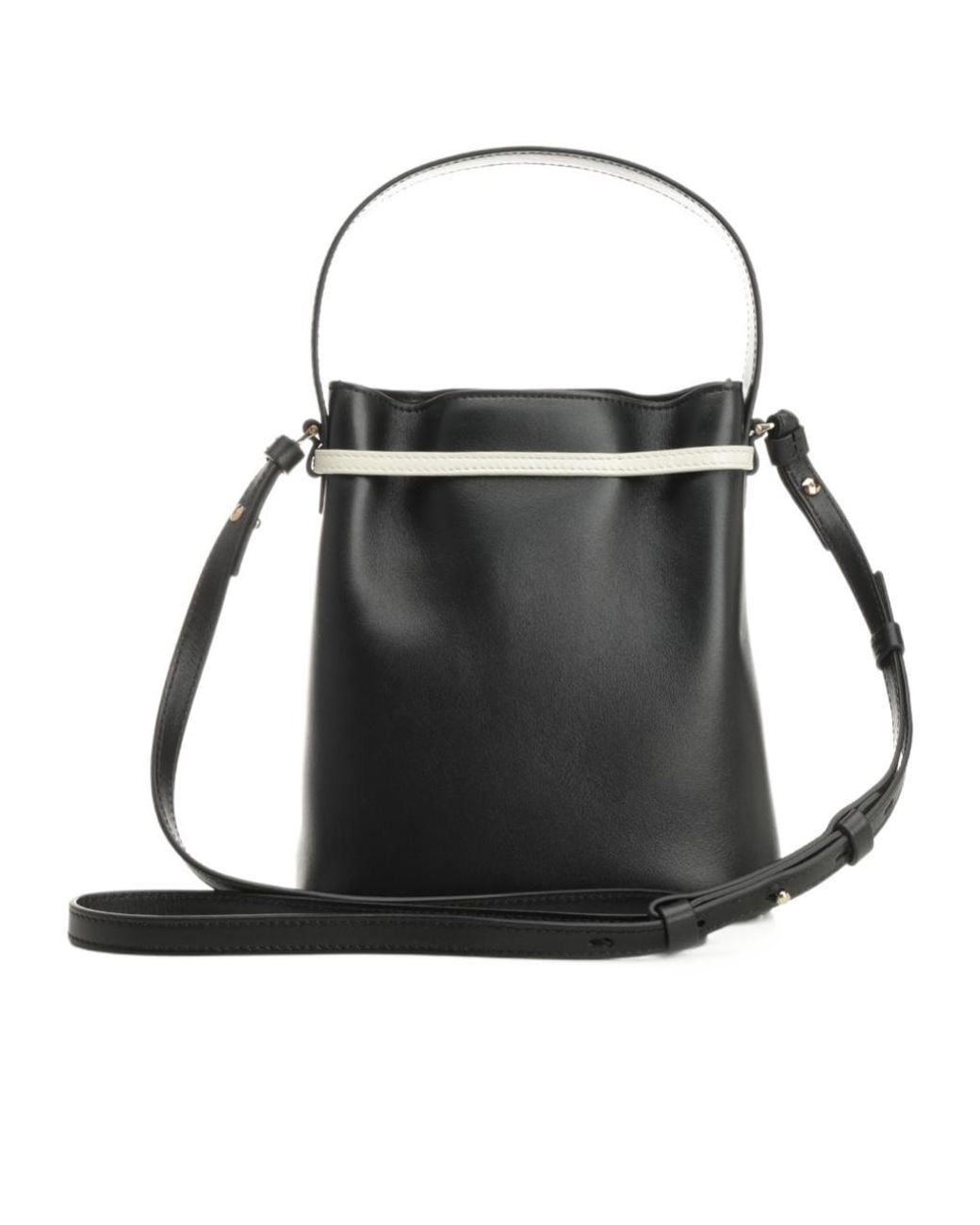 Ferragamo Black Ferragamo Bow Detailed Top Handle Bag