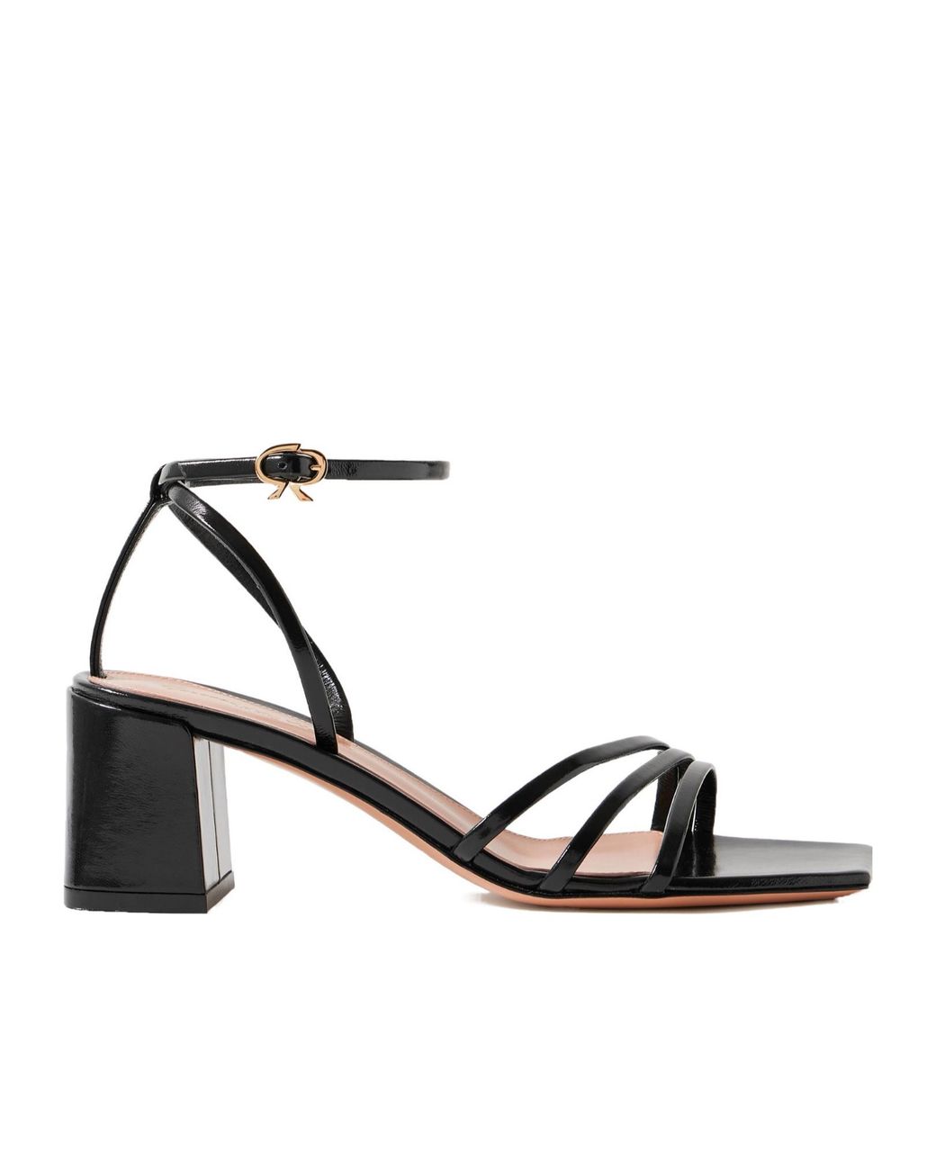 Gianvito Rossi Metallic Leather Sandals