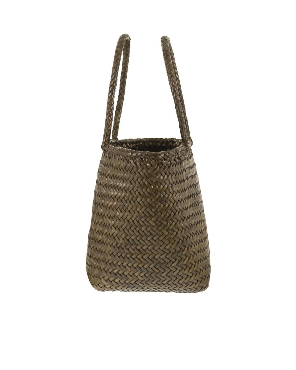 Dragon Diffusion Green Grace Small Basket Bag