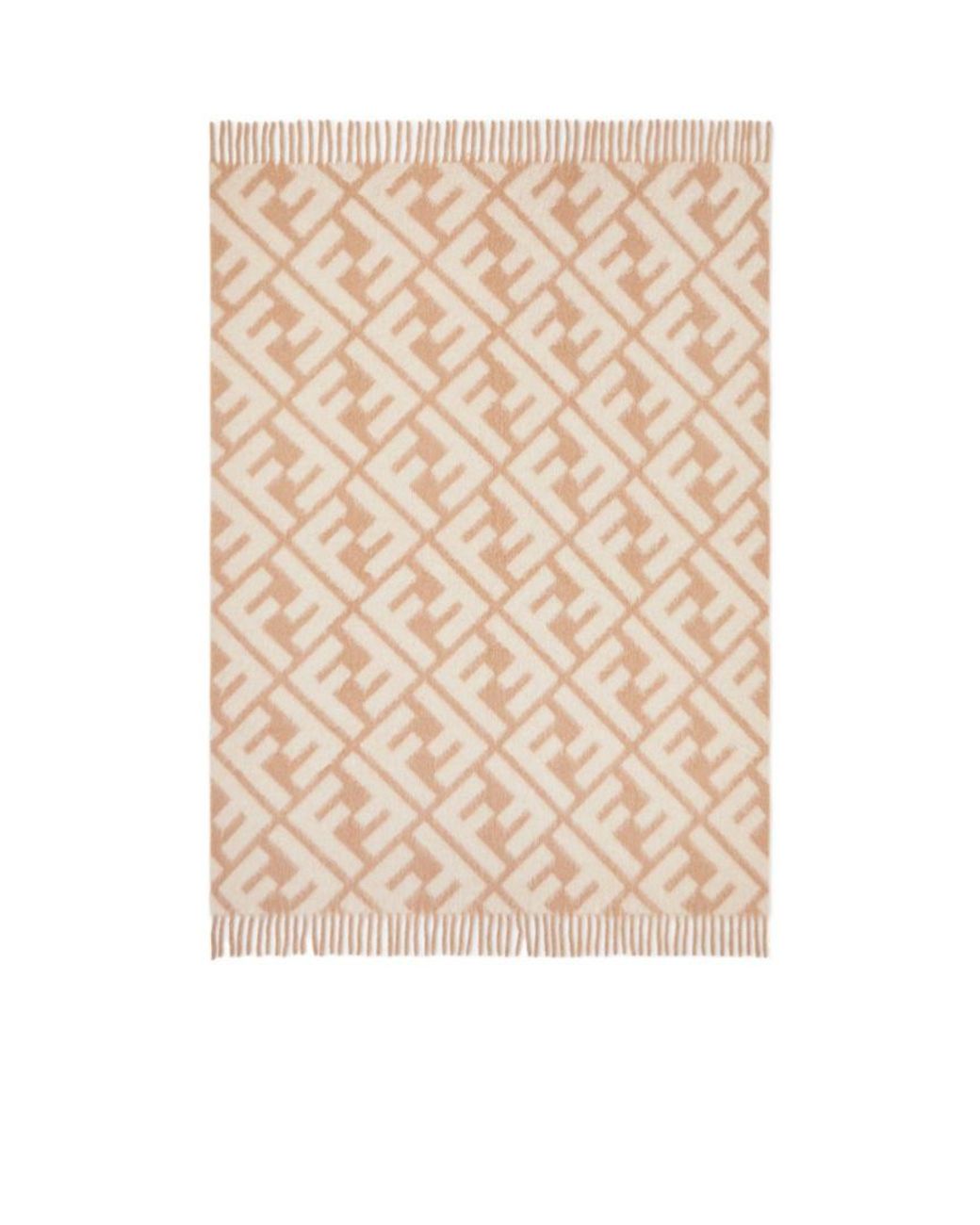Fendi Natural Ff Blanket