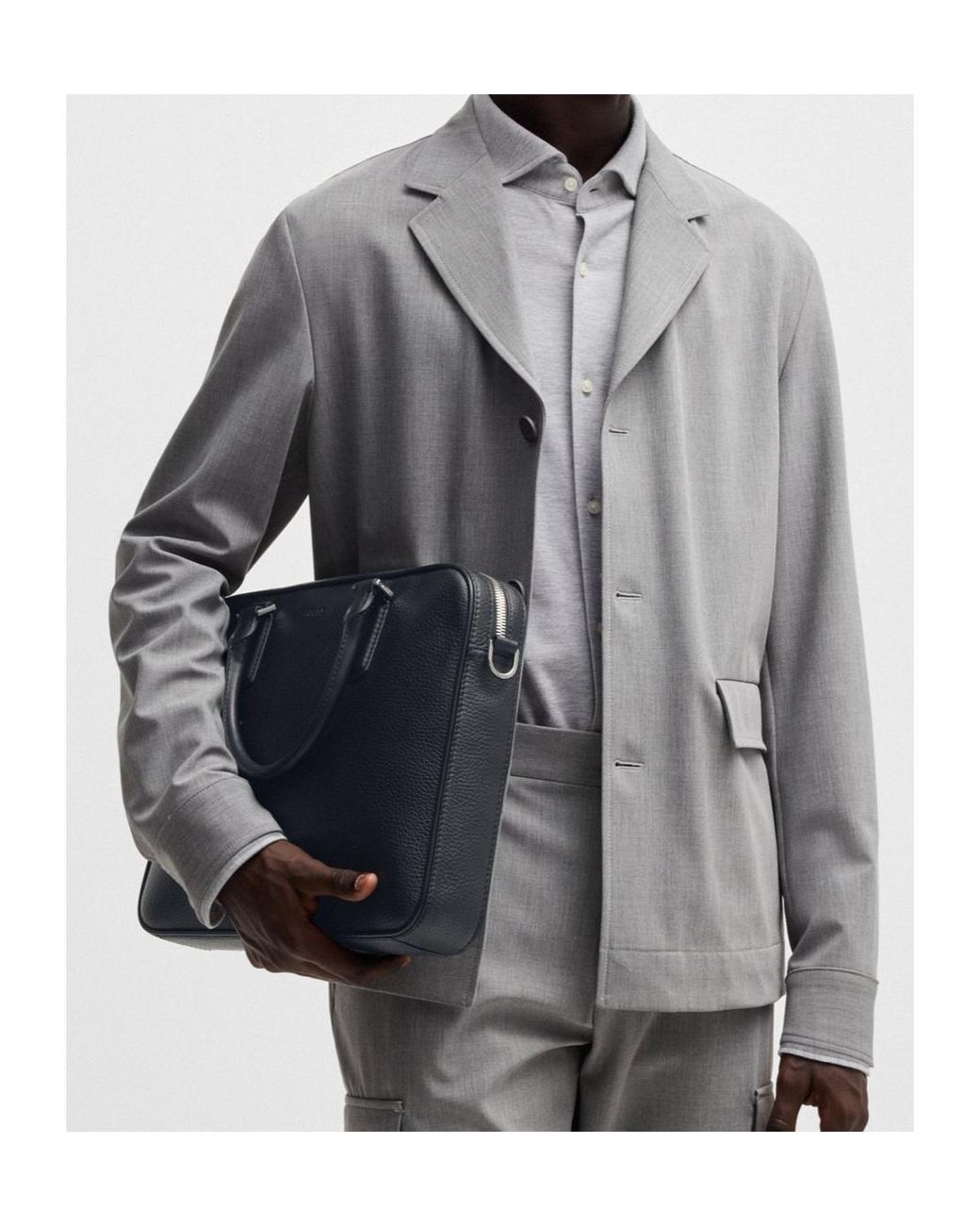 Boss Black New Crosstown Briefcase for men