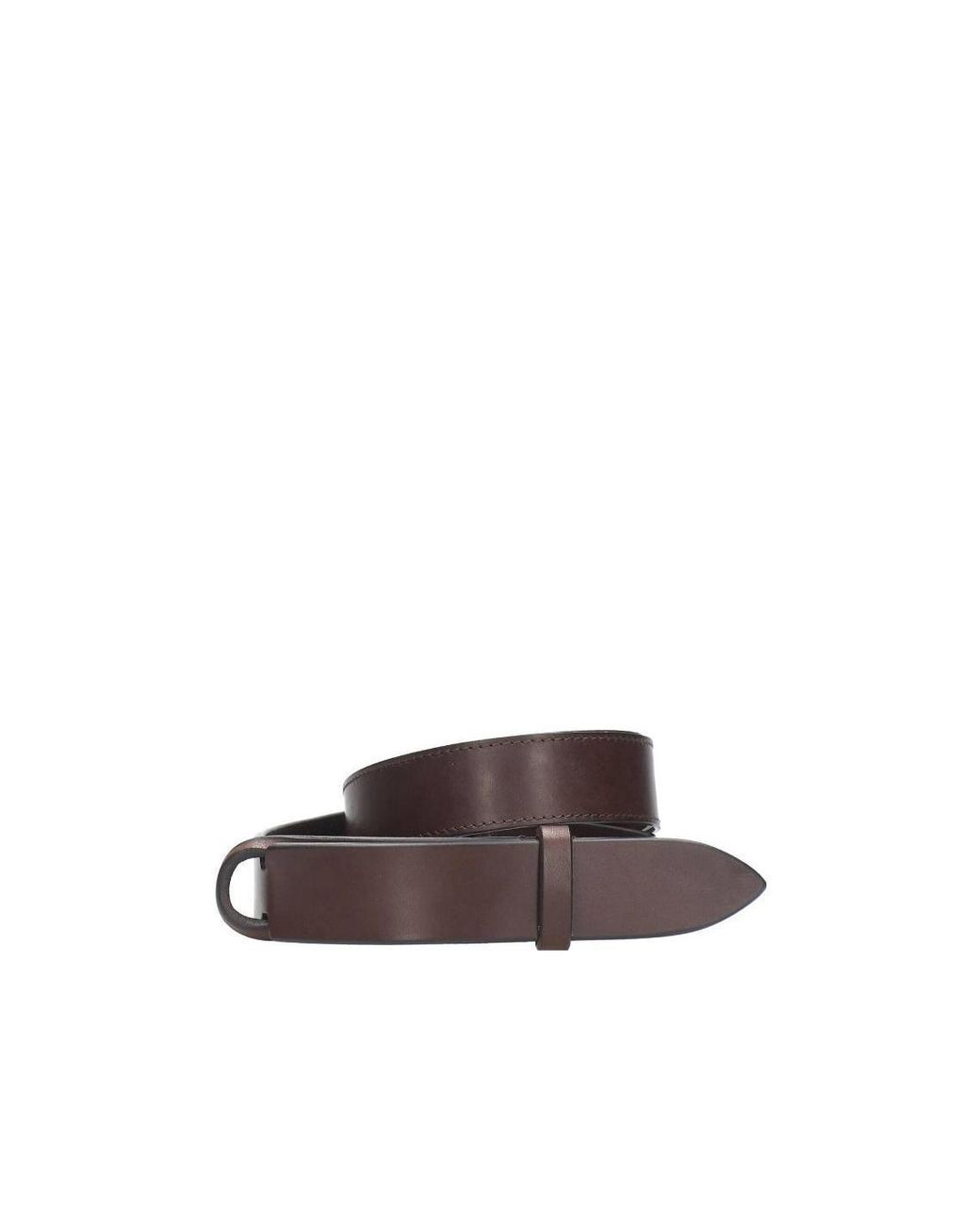 Orciani Blue Logo Belt for men