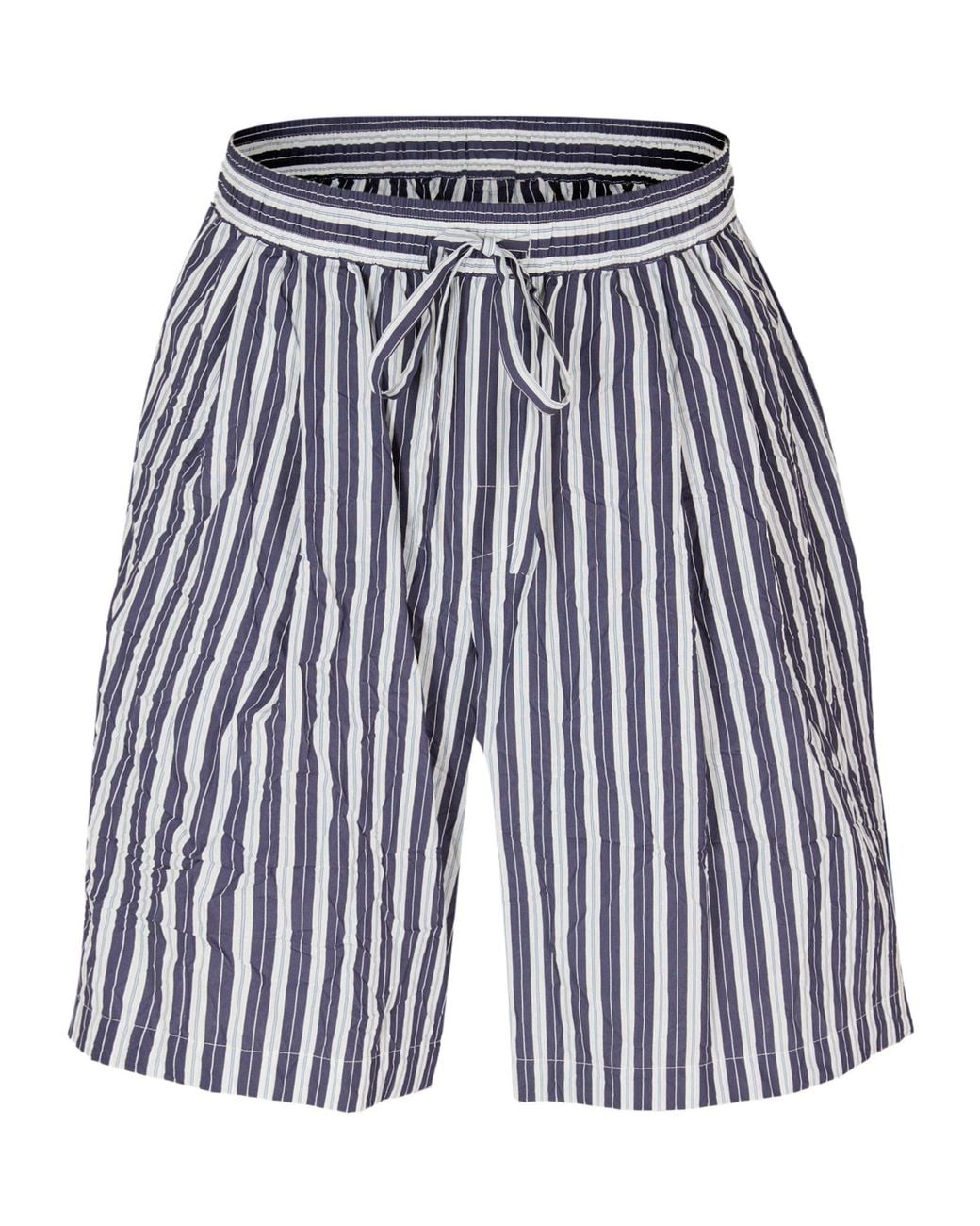 Dolce & Gabbana Blue Woven Tracksuit Shorts for men