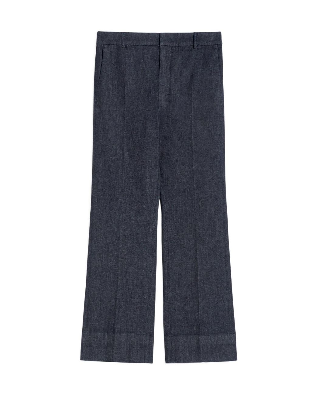 Max Mara Blue 'S High-Waist Tailored Trousers