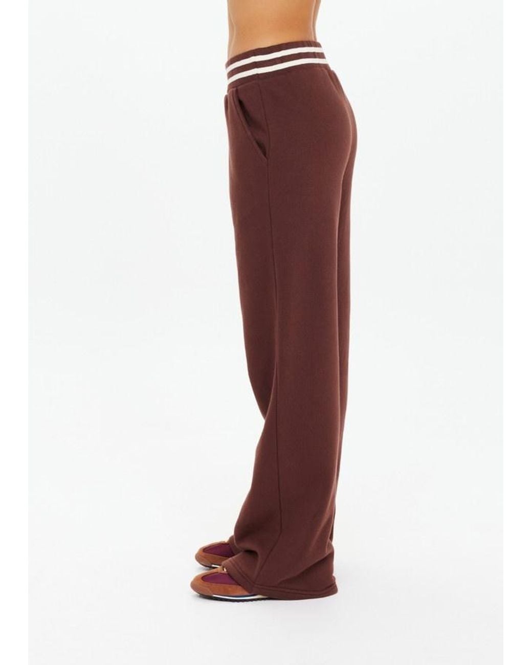 The Upside Red Toluca Striped Waist Pants
