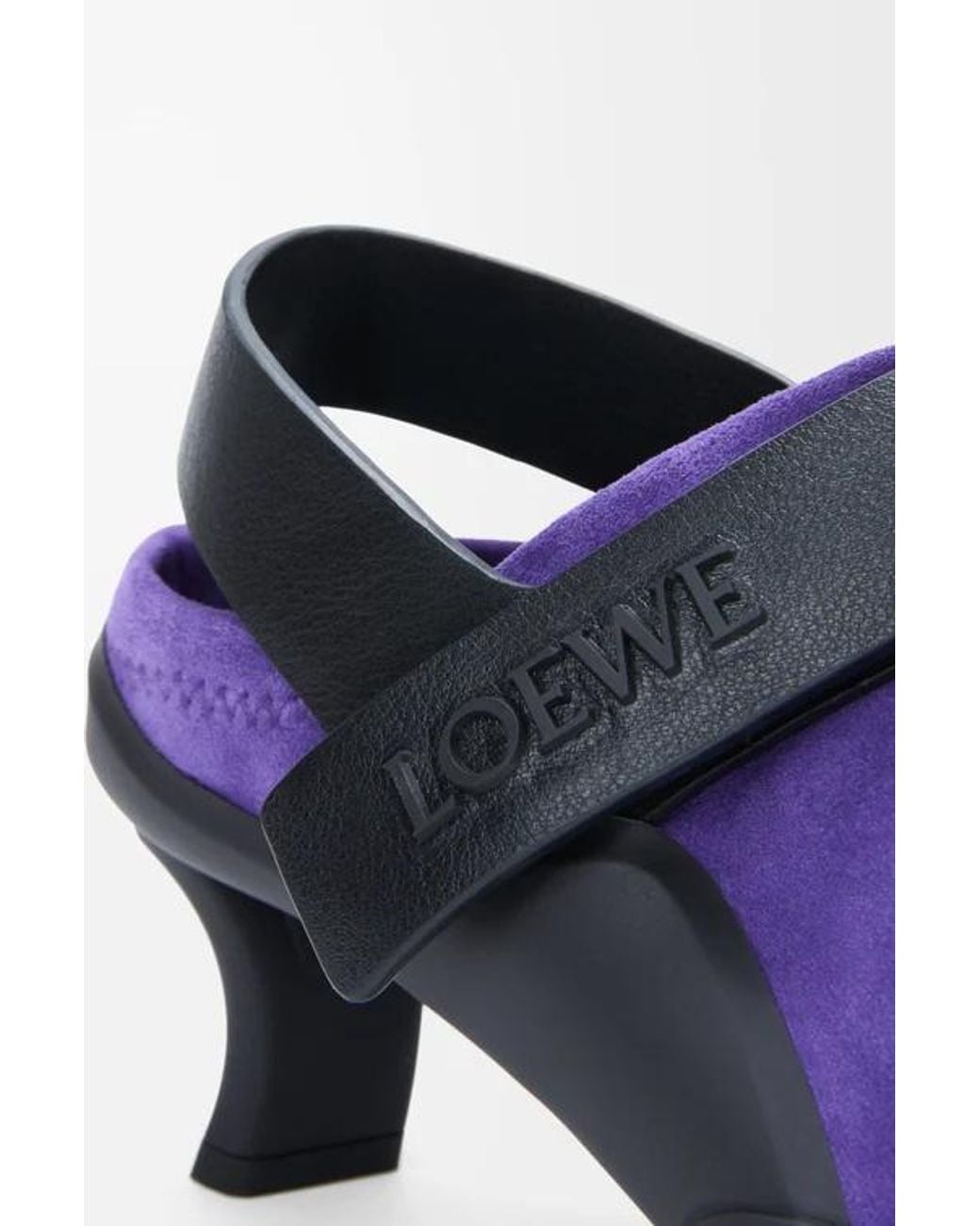Loewe Blue Dive Touch-Strap Pumps