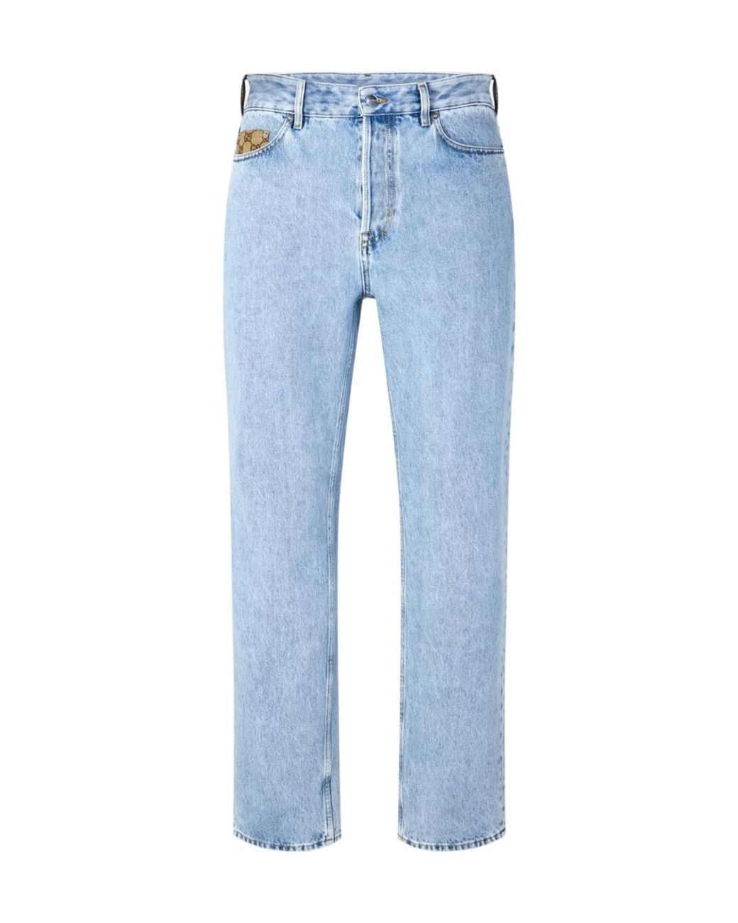 Gucci Blue Slim Fit Jeans for men