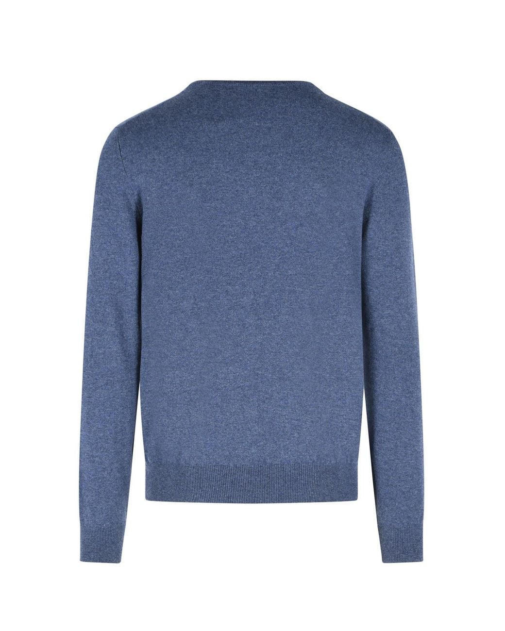 Gran Sasso Blue Crew-Neck Sweater for men