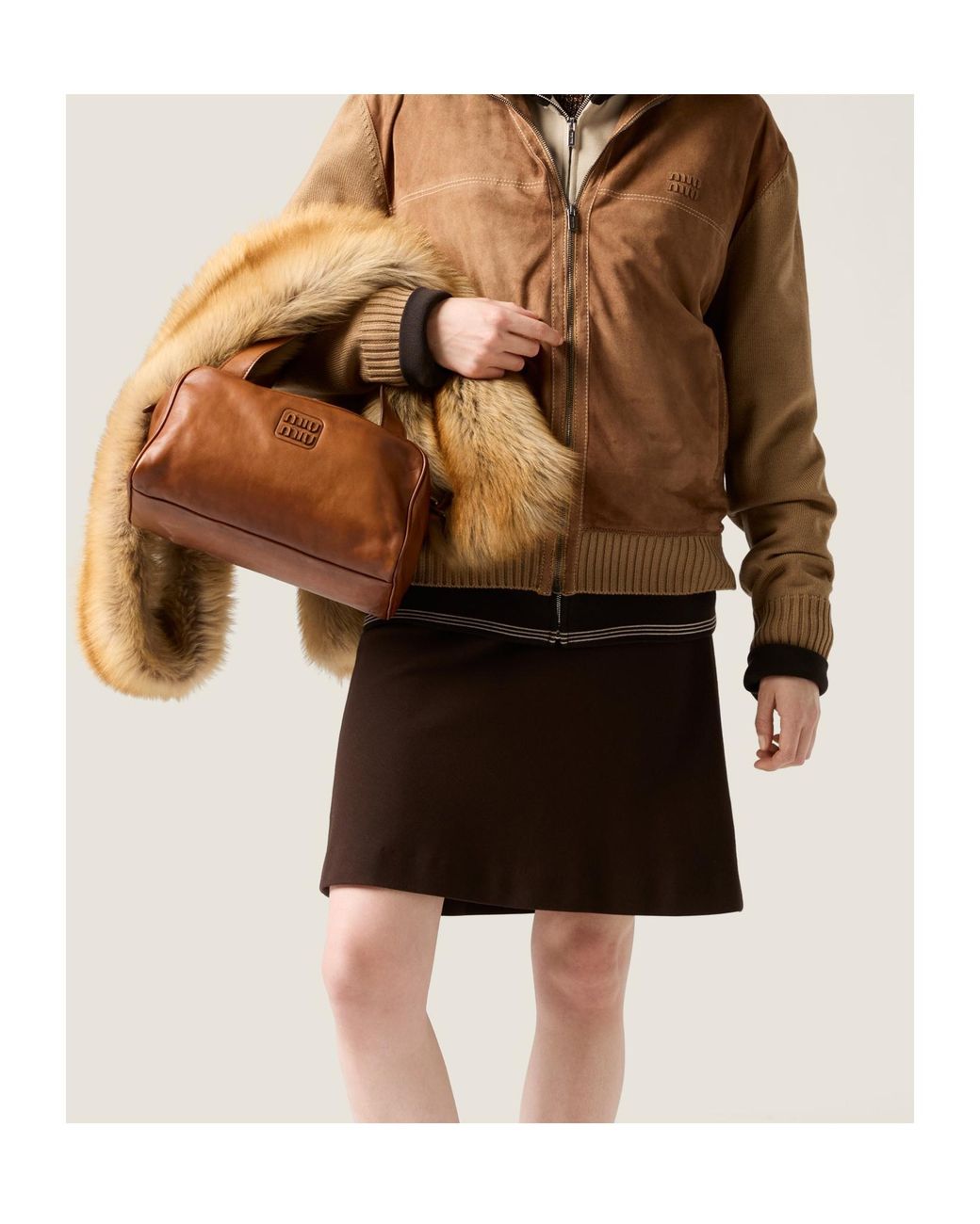 Miu Miu Brown Skirts