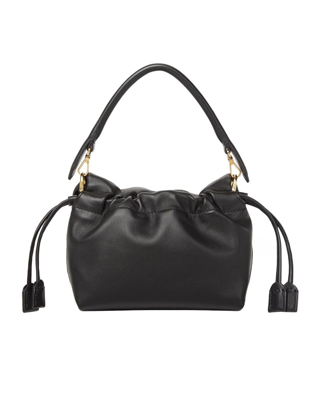 Fendi Black Nappa Leather Mini Bag