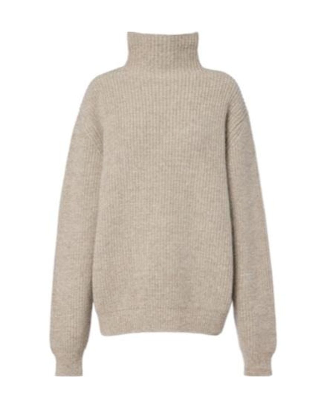 Lemaire Natural Turtleneck Sweater