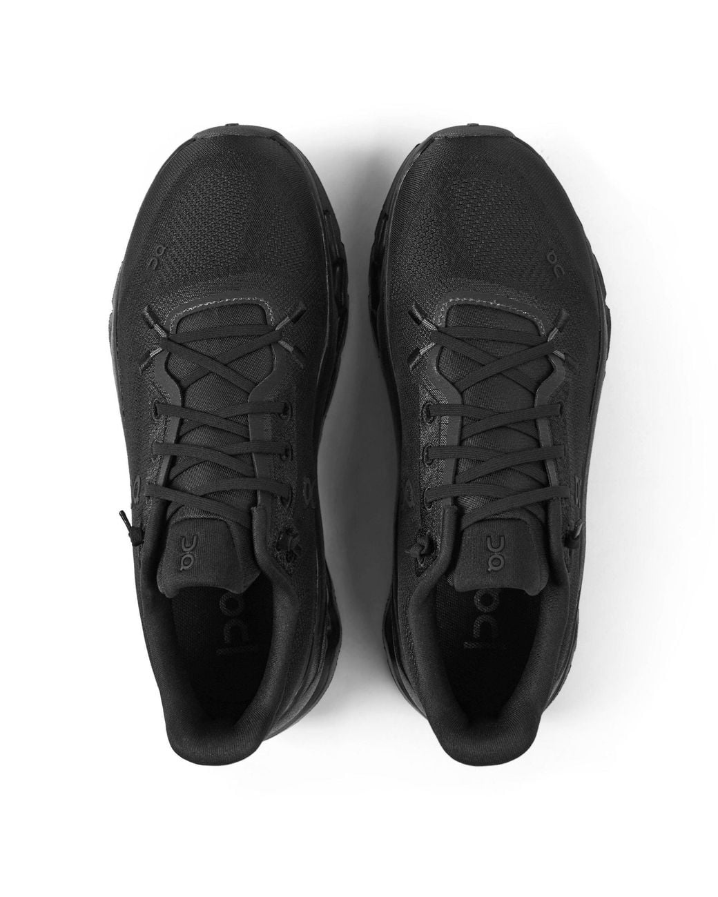 On Shoes Black Mesh Casual Running Shoes