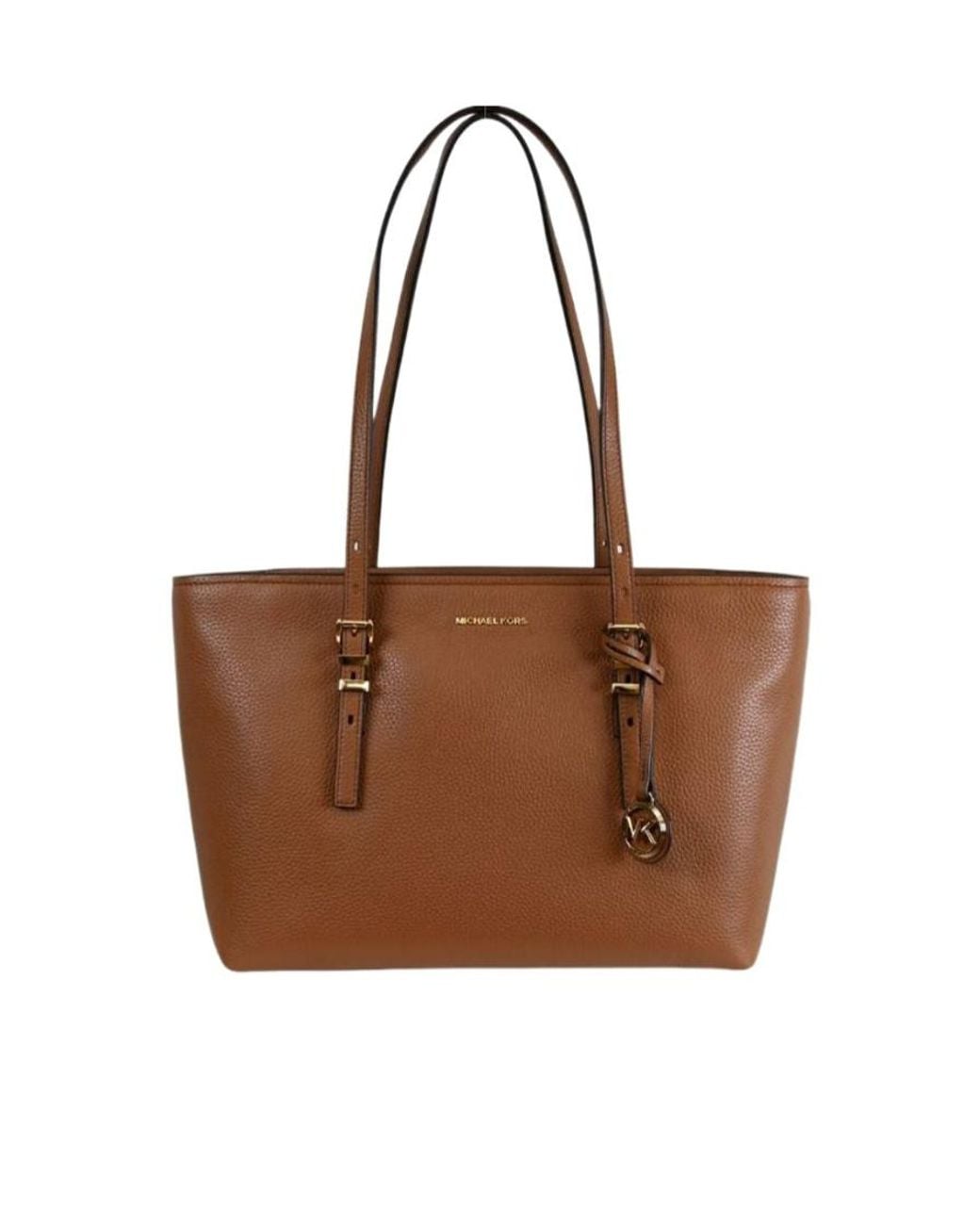 MICHAEL Michael Kors Brown Quinn Medium Top Handle Bag