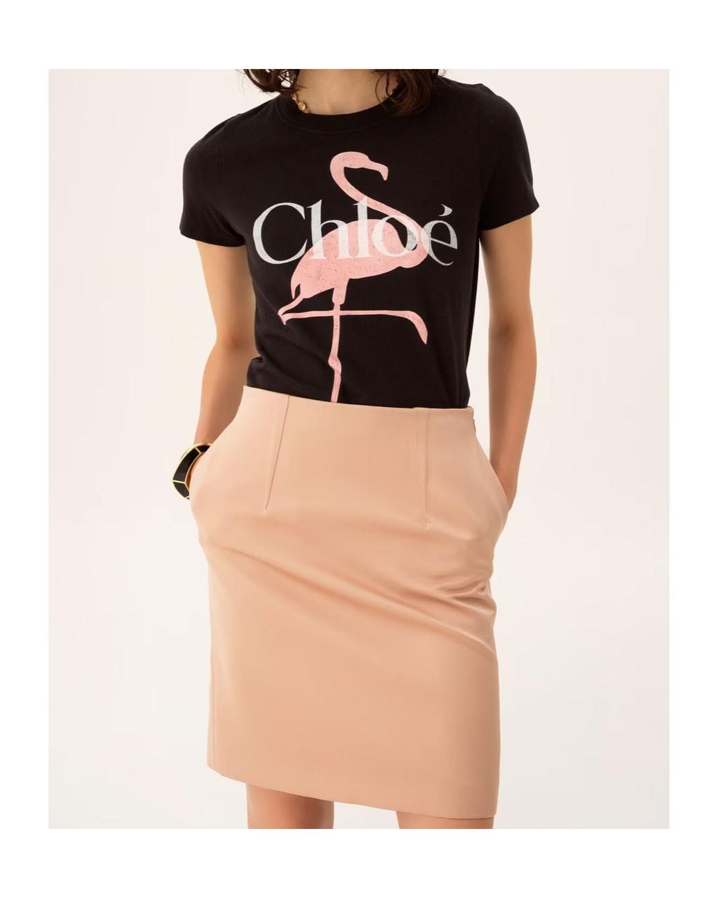 Chloé Black Oversize T-Shirt
