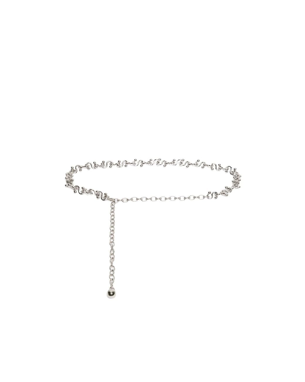 Sportmax White Chain Belt