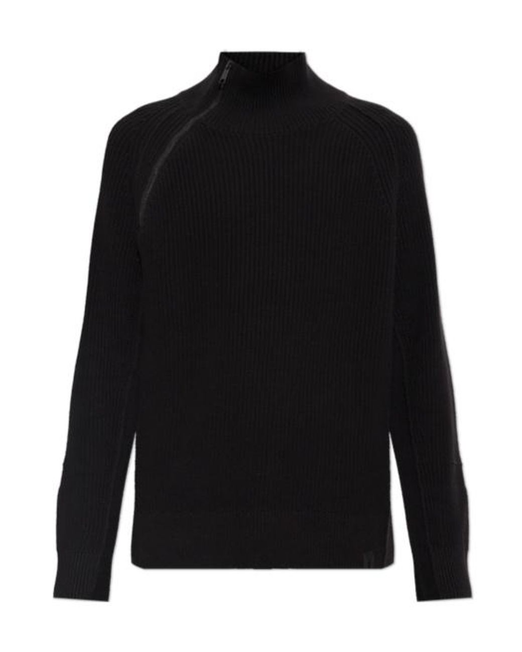 AllSaints Black Kit Long-Sleeve Sweater for men