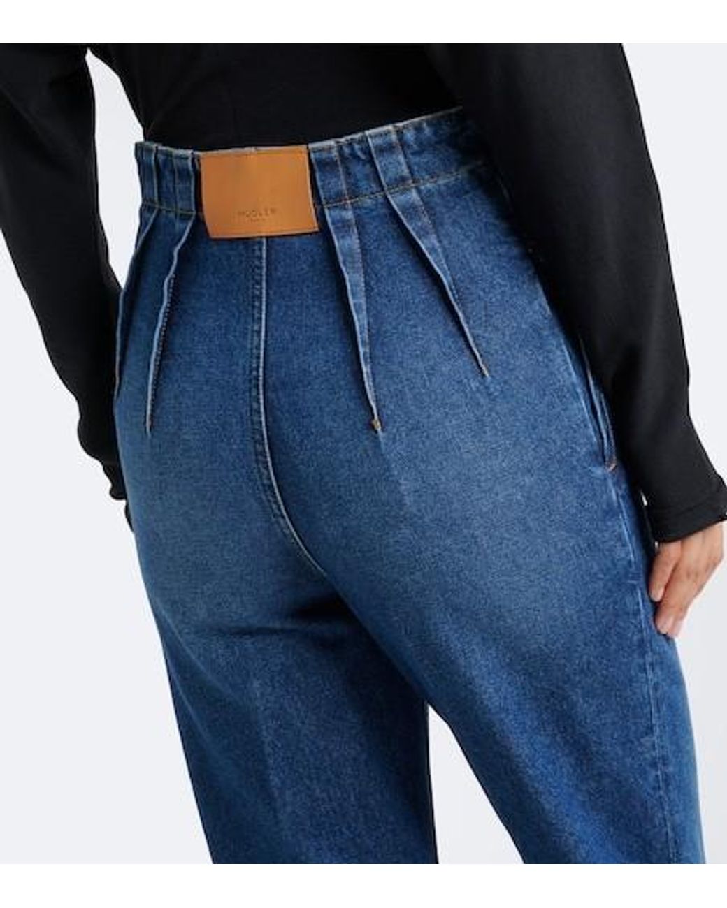 Mugler Blue Slim Jeans