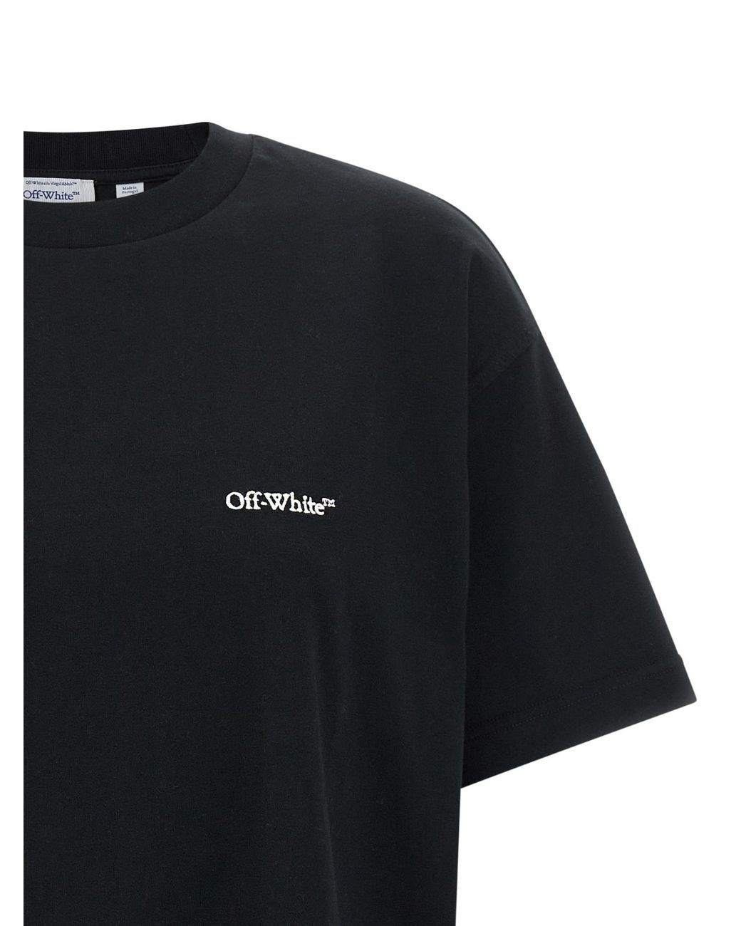 Off-White c/o Virgil Abloh Black 'Arrow Out Flower' T-Shirt