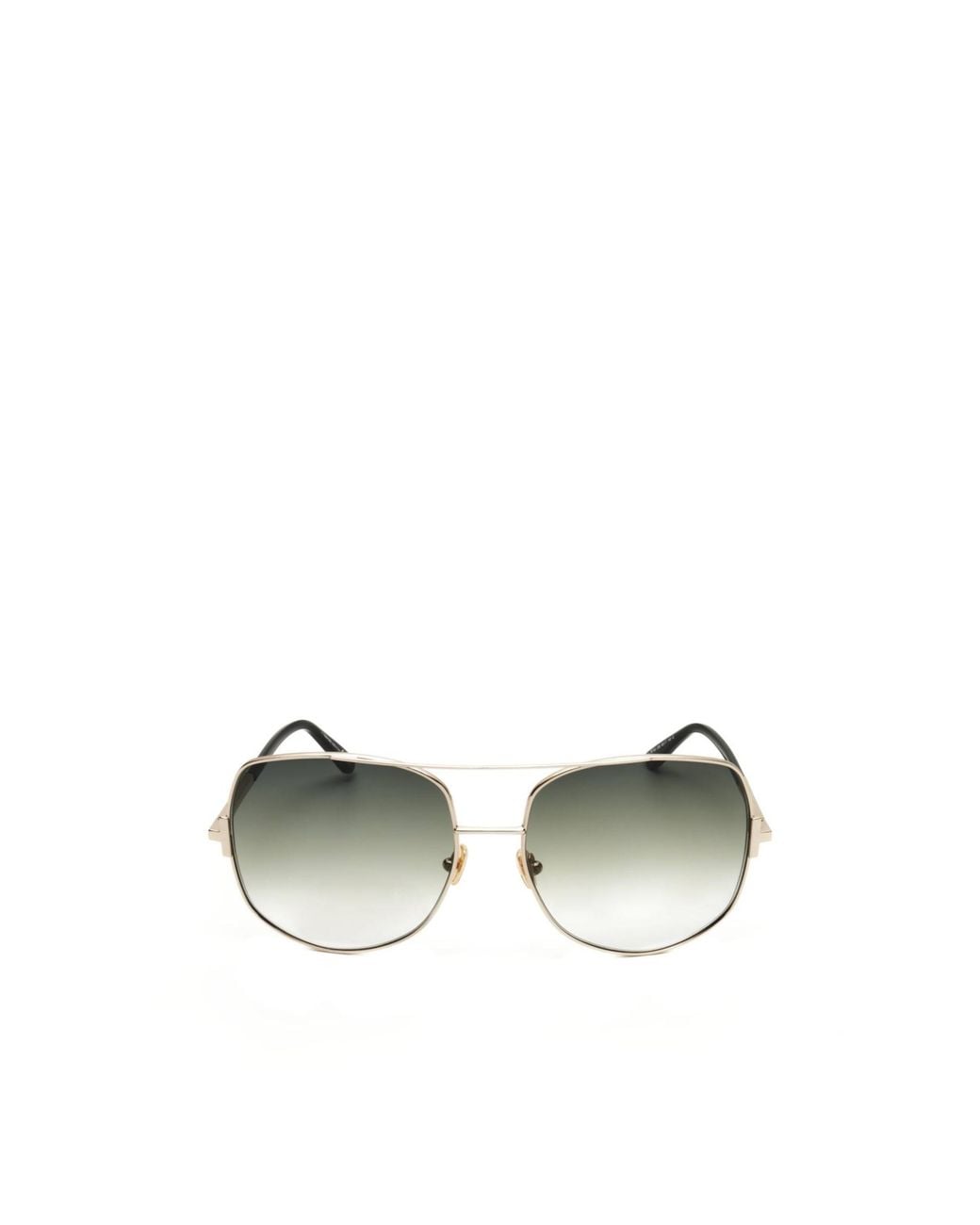 Tom Ford Metallic Oversized Aviator Sunglasses for men