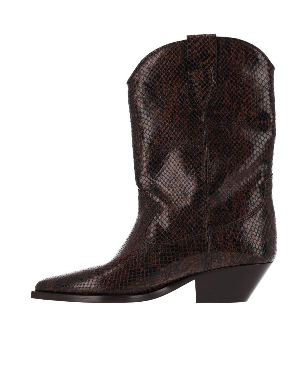 Isabel Marant Brown Heeled Ankle Boots