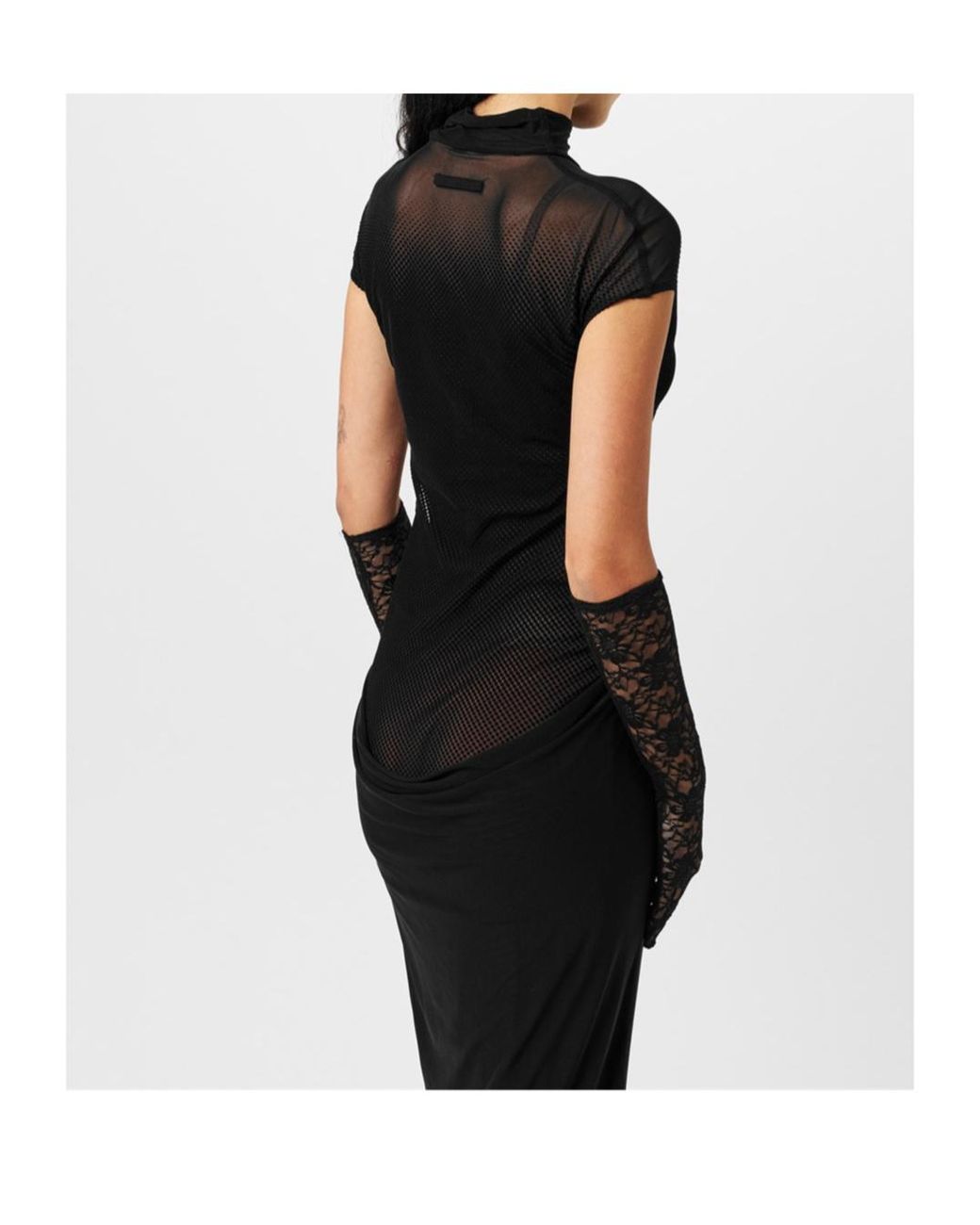Jean Paul Gaultier Black Sleeveless Dress