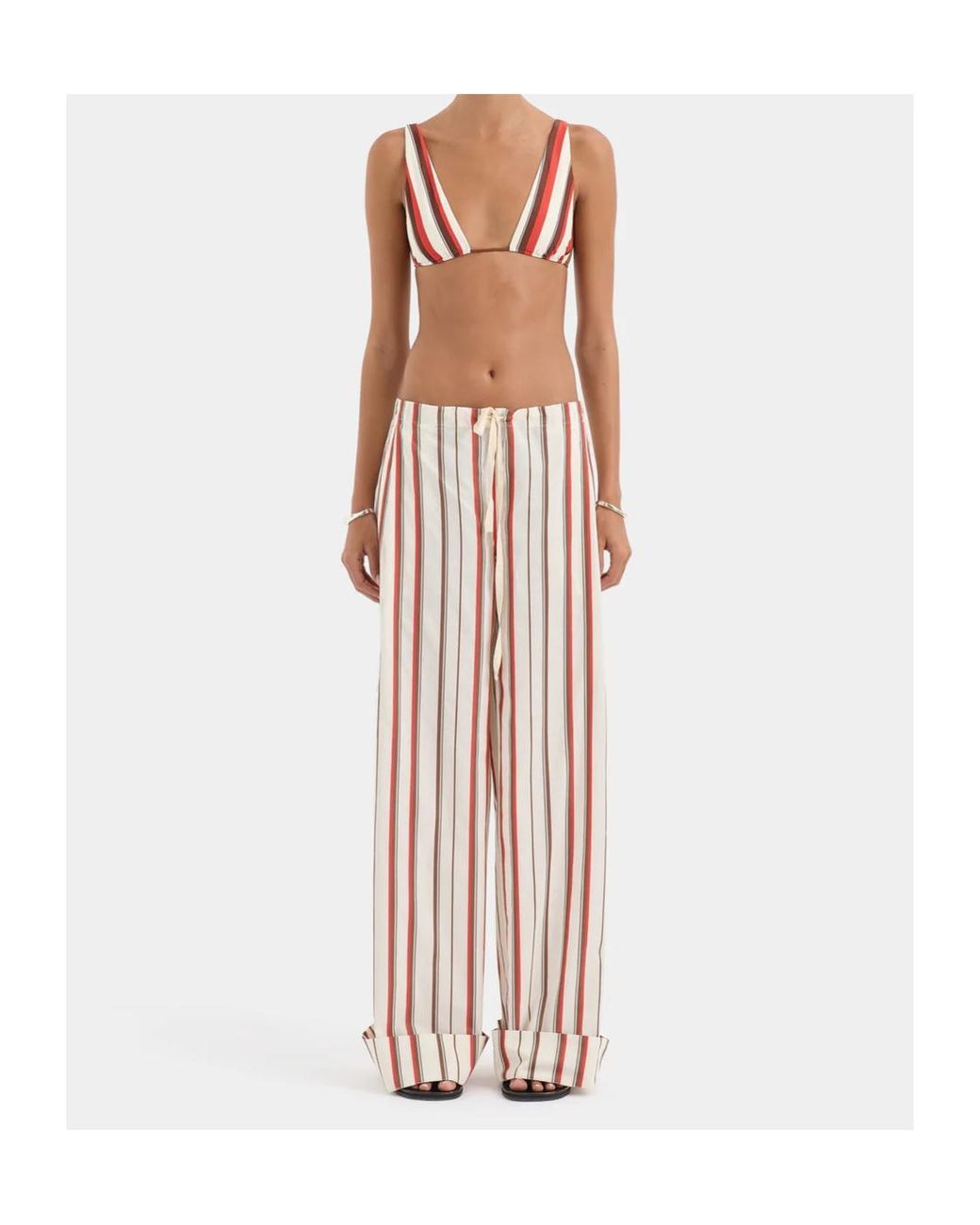 Sir White Alva Drawstring Pant
