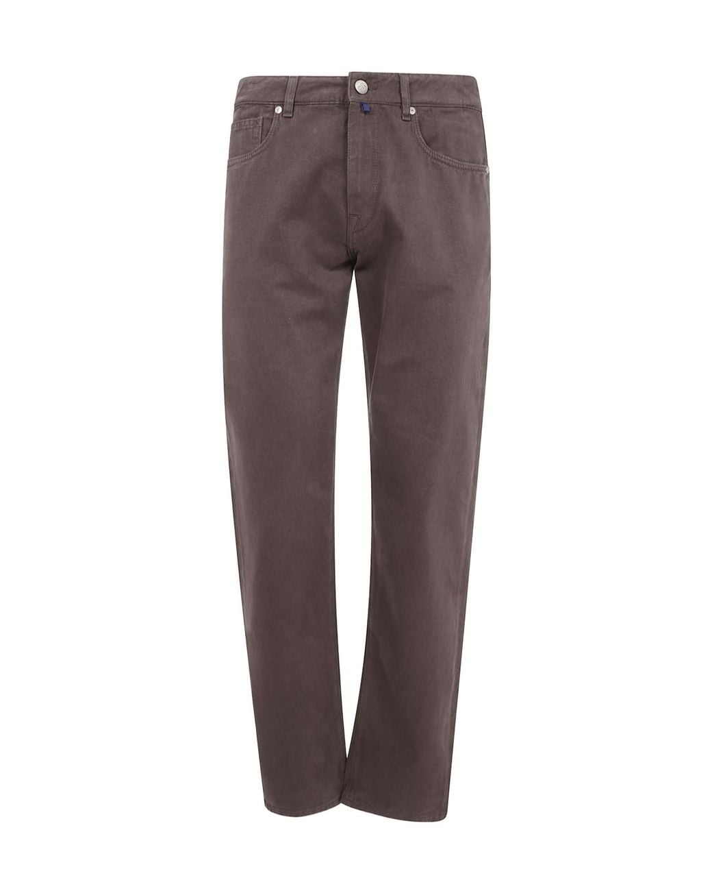 Incotex Gray Five-Pocket Trousers for men