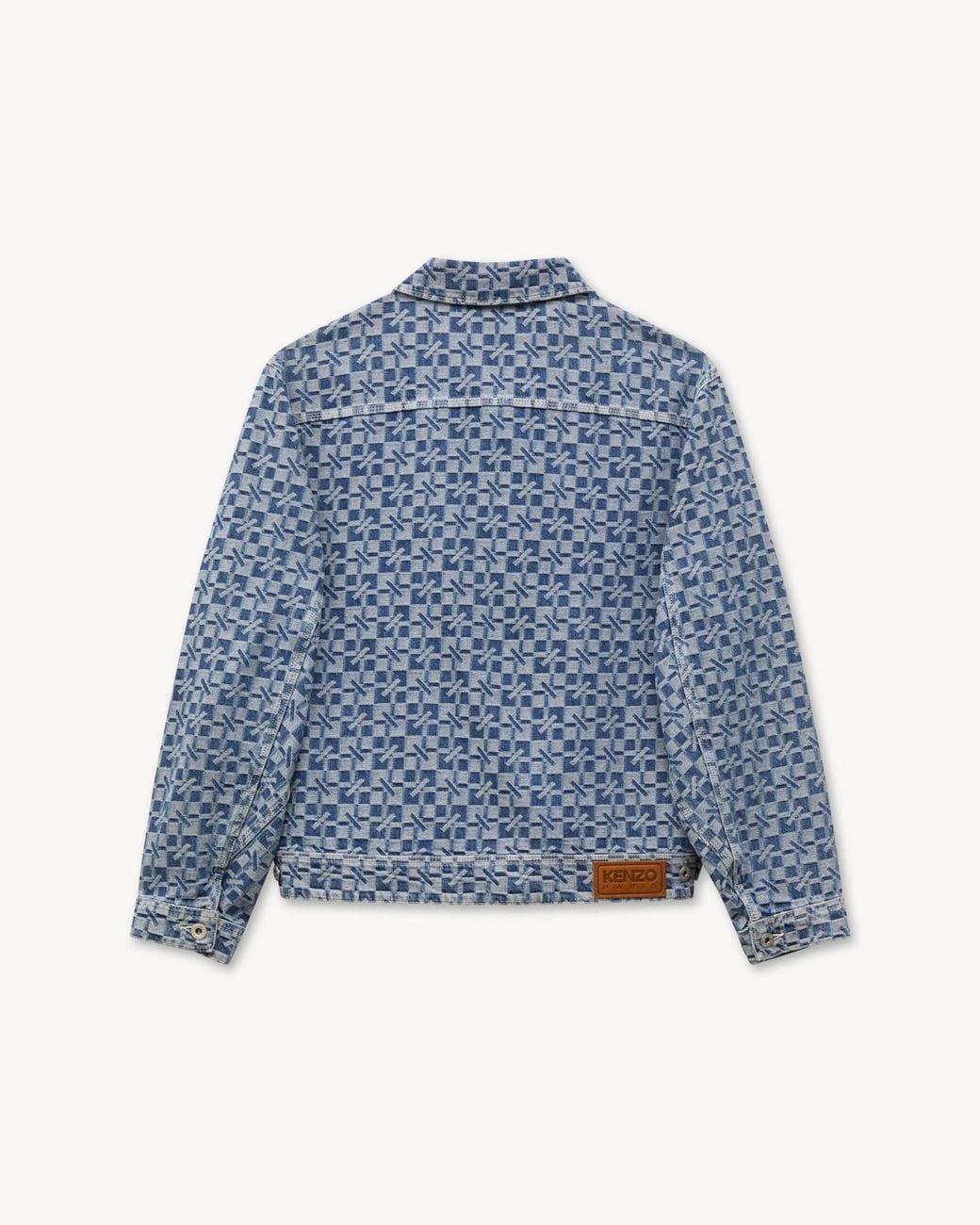 KENZO Blue 'Gram' Utility Jacket for men