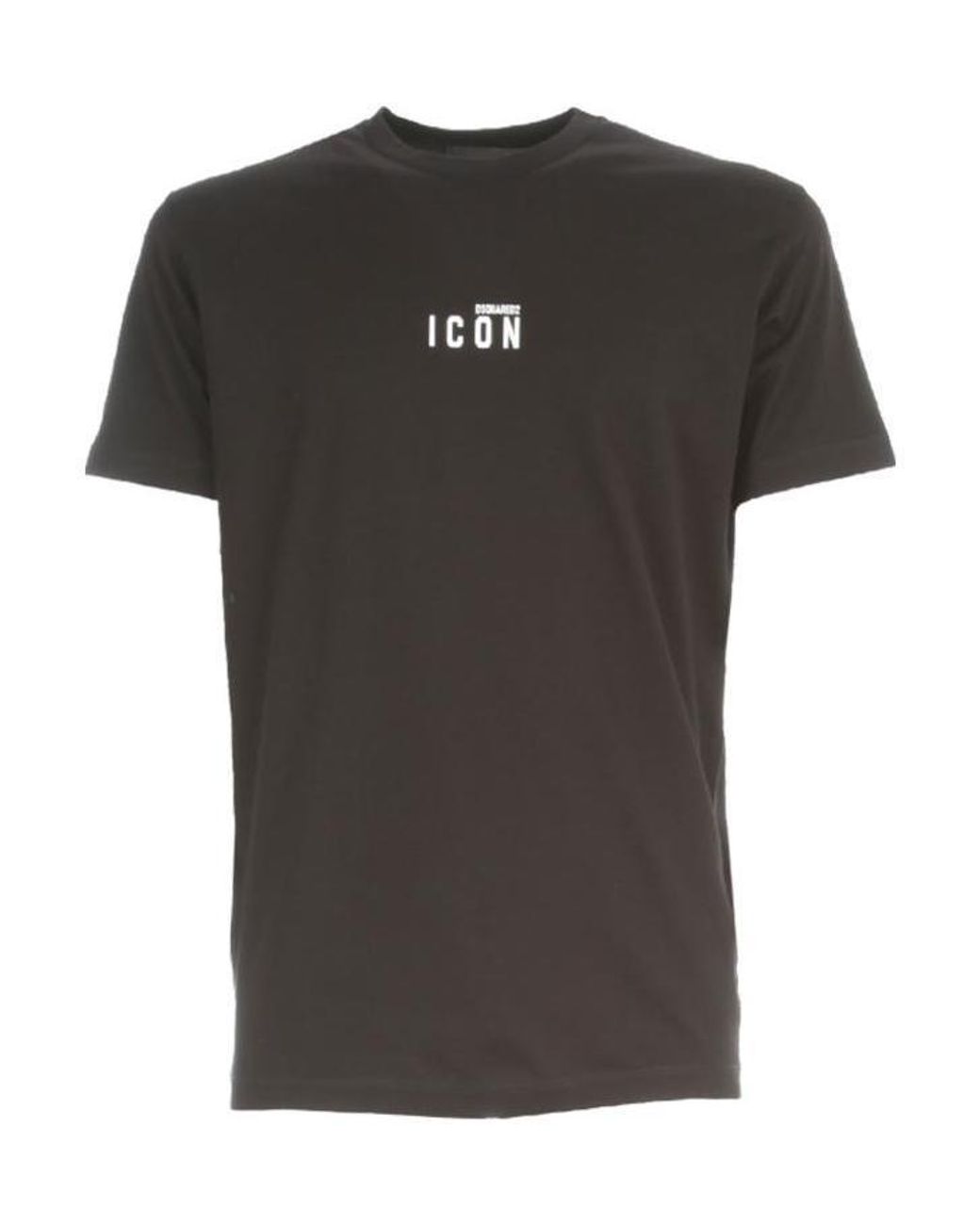 DSquared² Black Be Icon Cool T-Shirt for men